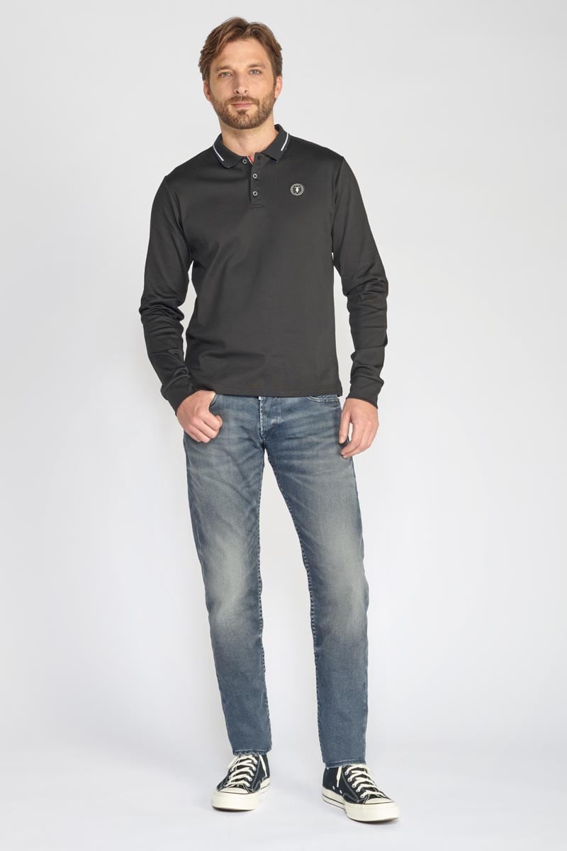 Slim stretch jeans, length 34 LE TEMPS DES CERISES Blue