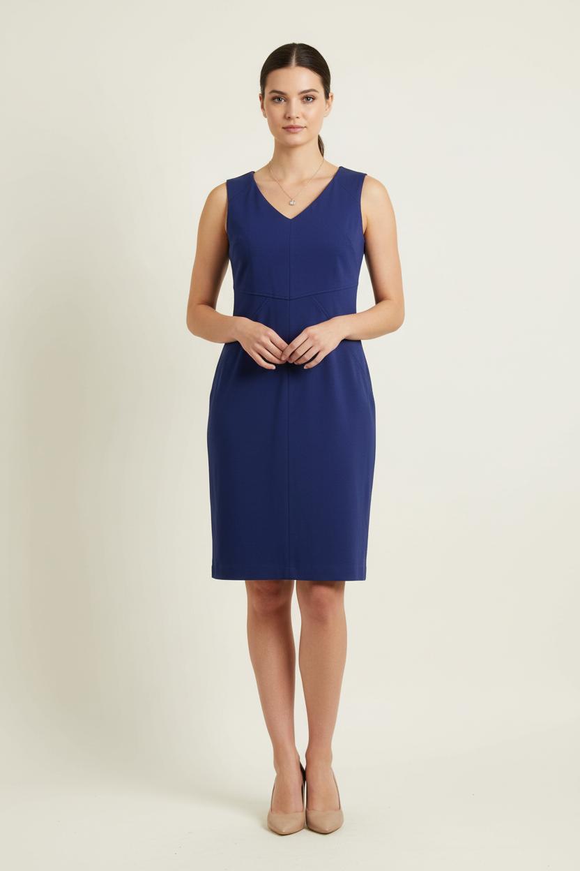 Short & Midi Dress TARA JARMON - Seconde Main Blue