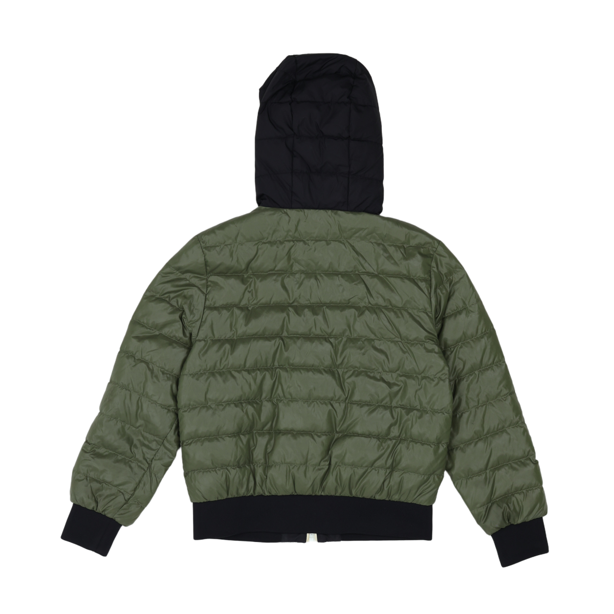 Green children's puffer jacket - 12 years MONCLER - Seconde Main Green