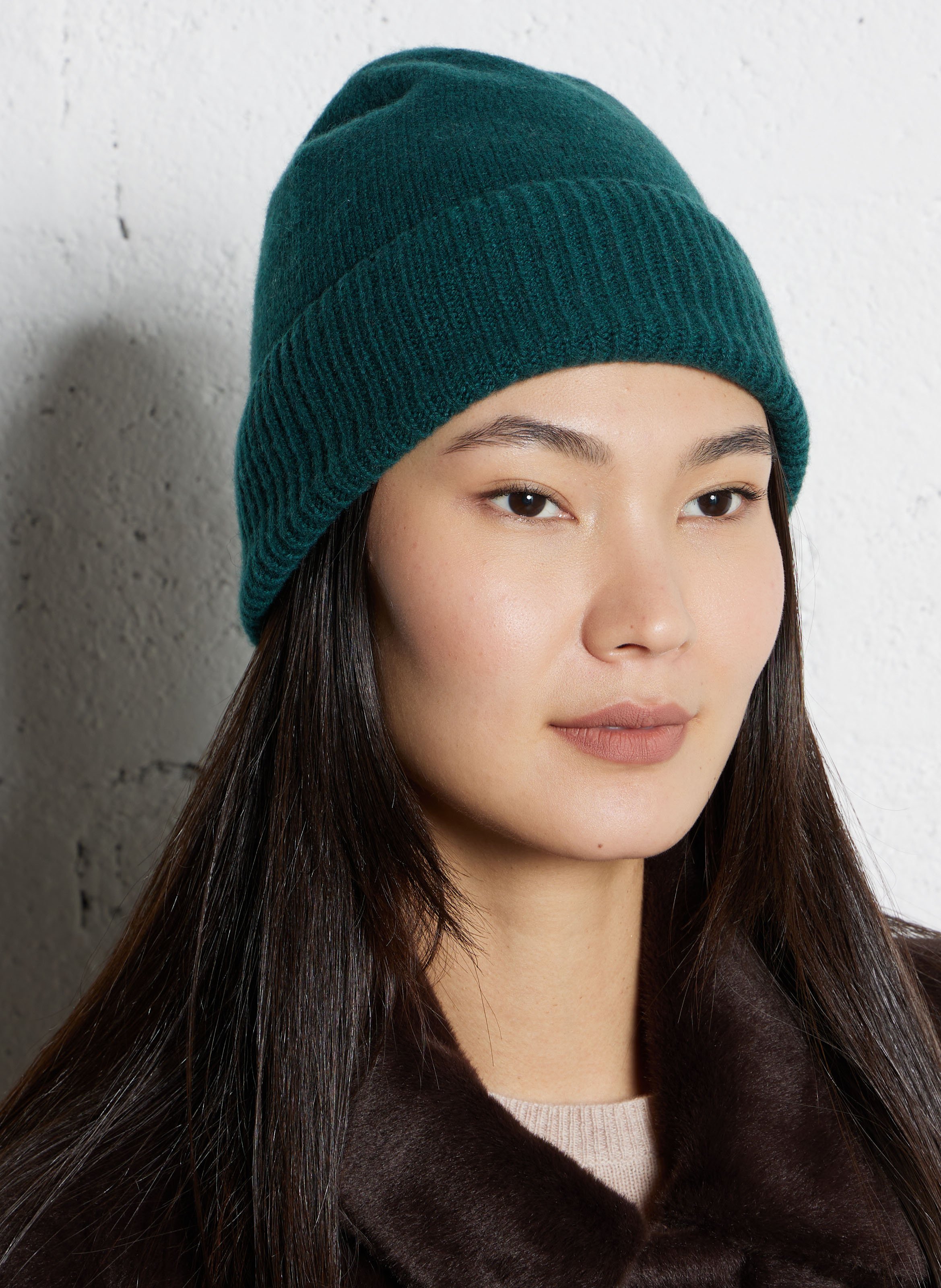 Bonnet uni en cachemire CEZEMBRE