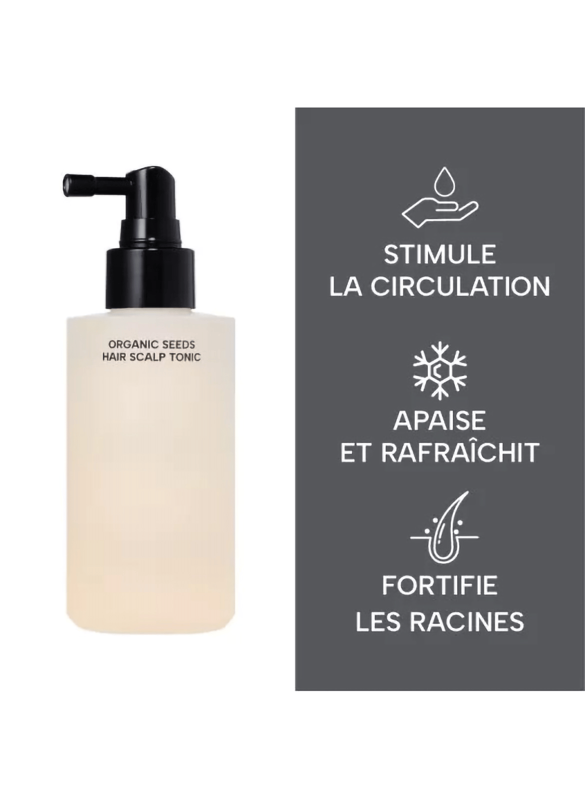 Fermented Organic Seed Scalp Tonic WHAMISA No color