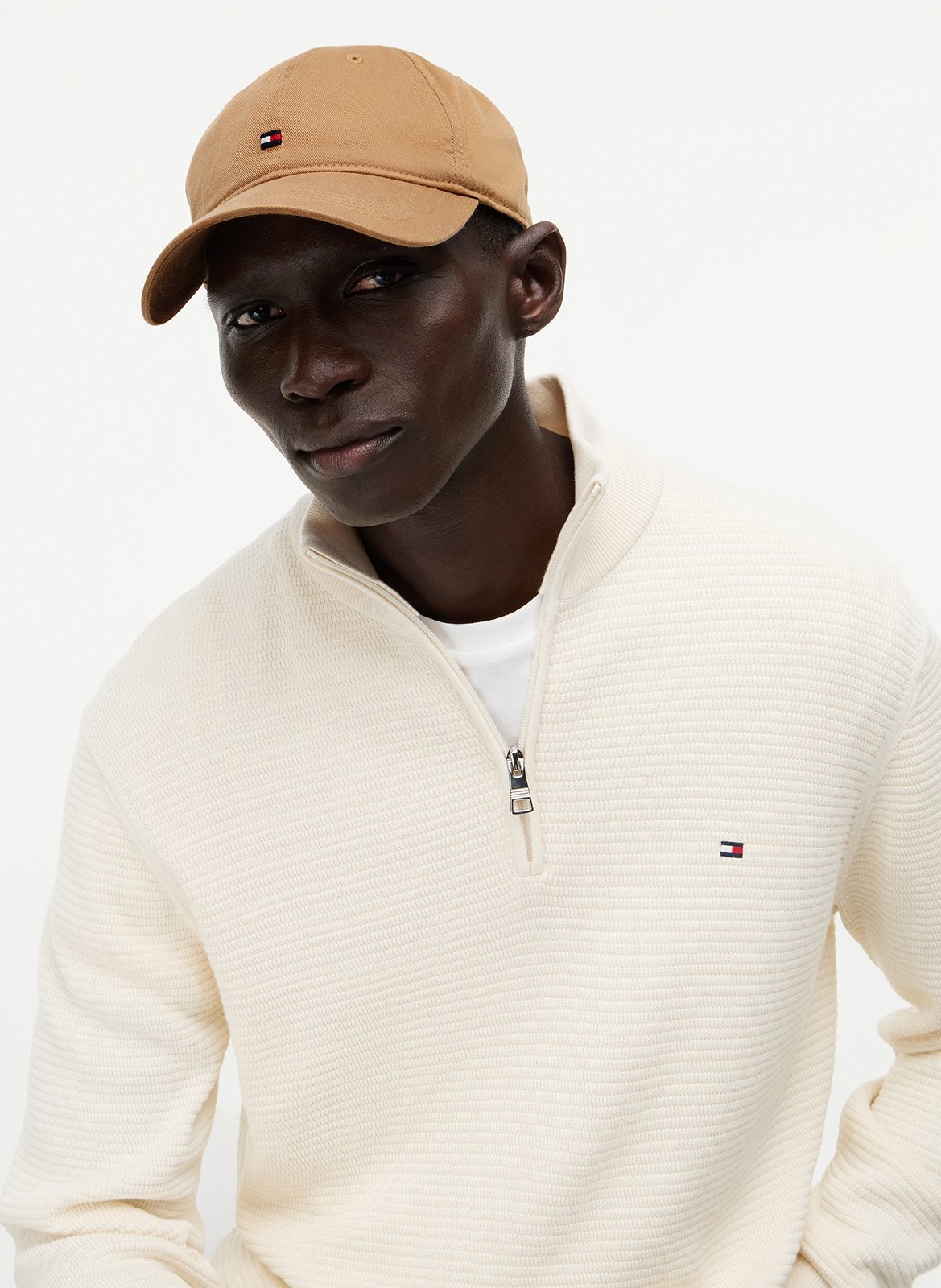 Kappe aus Bio-Baumwolle TOMMY HILFIGER