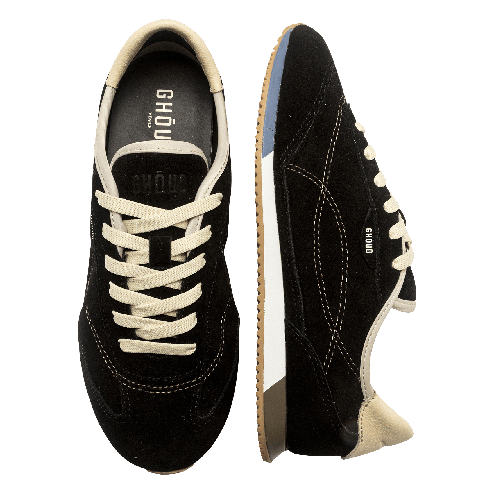 Baskets basses en cuir GHOUD VENICE Beige