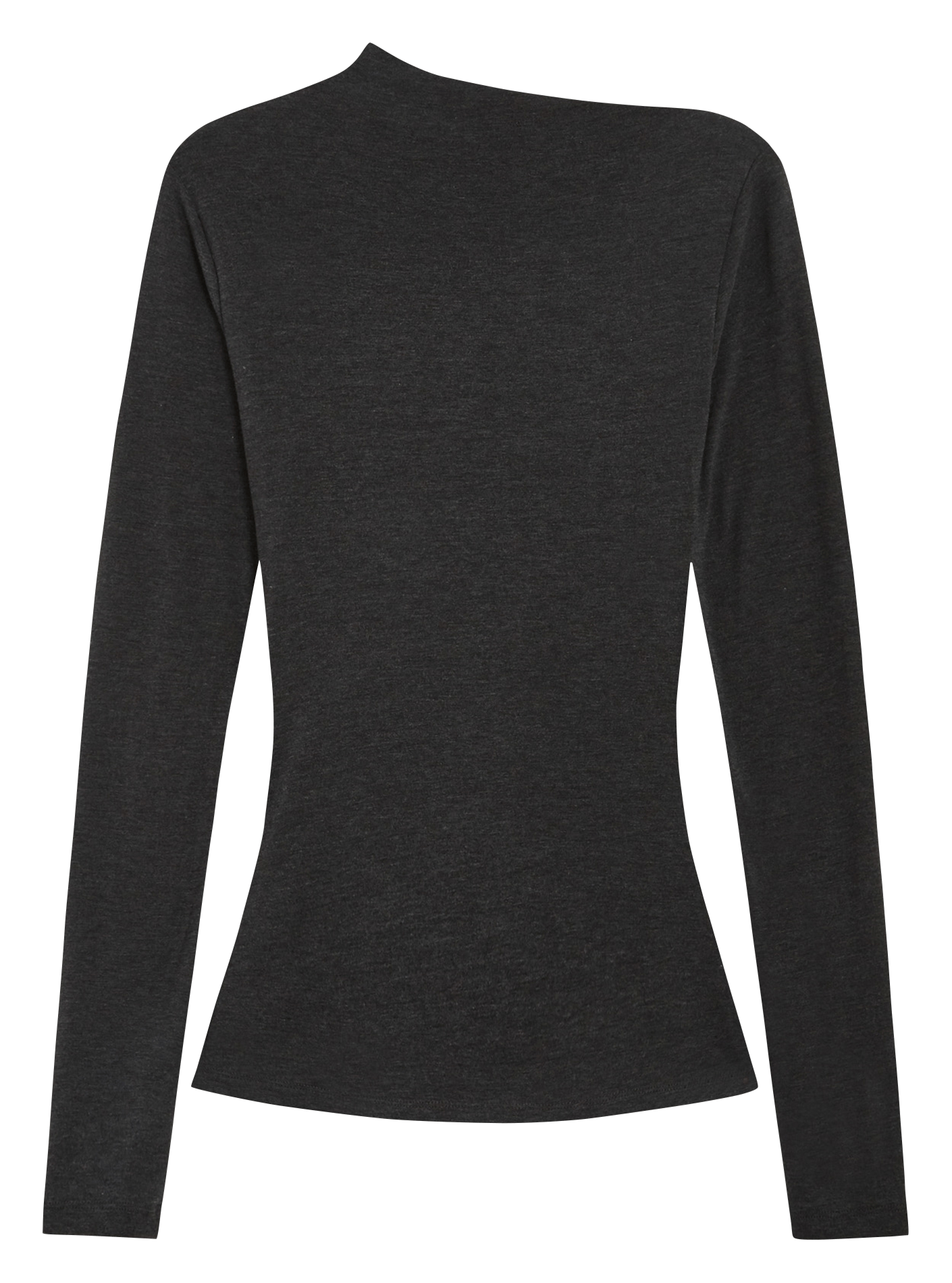 Fitted high neck t-shirt GRACE ET MILA Black