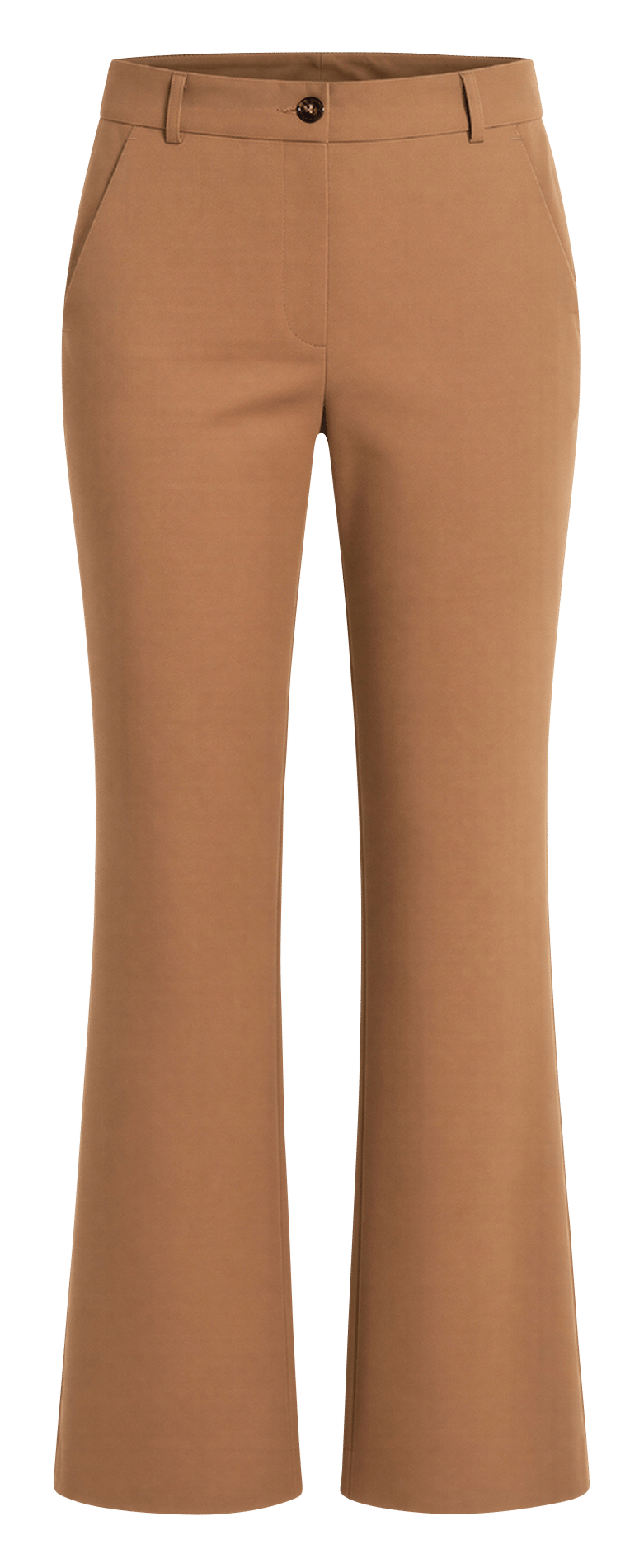 Flare tailored trousers GERARD DAREL Brown