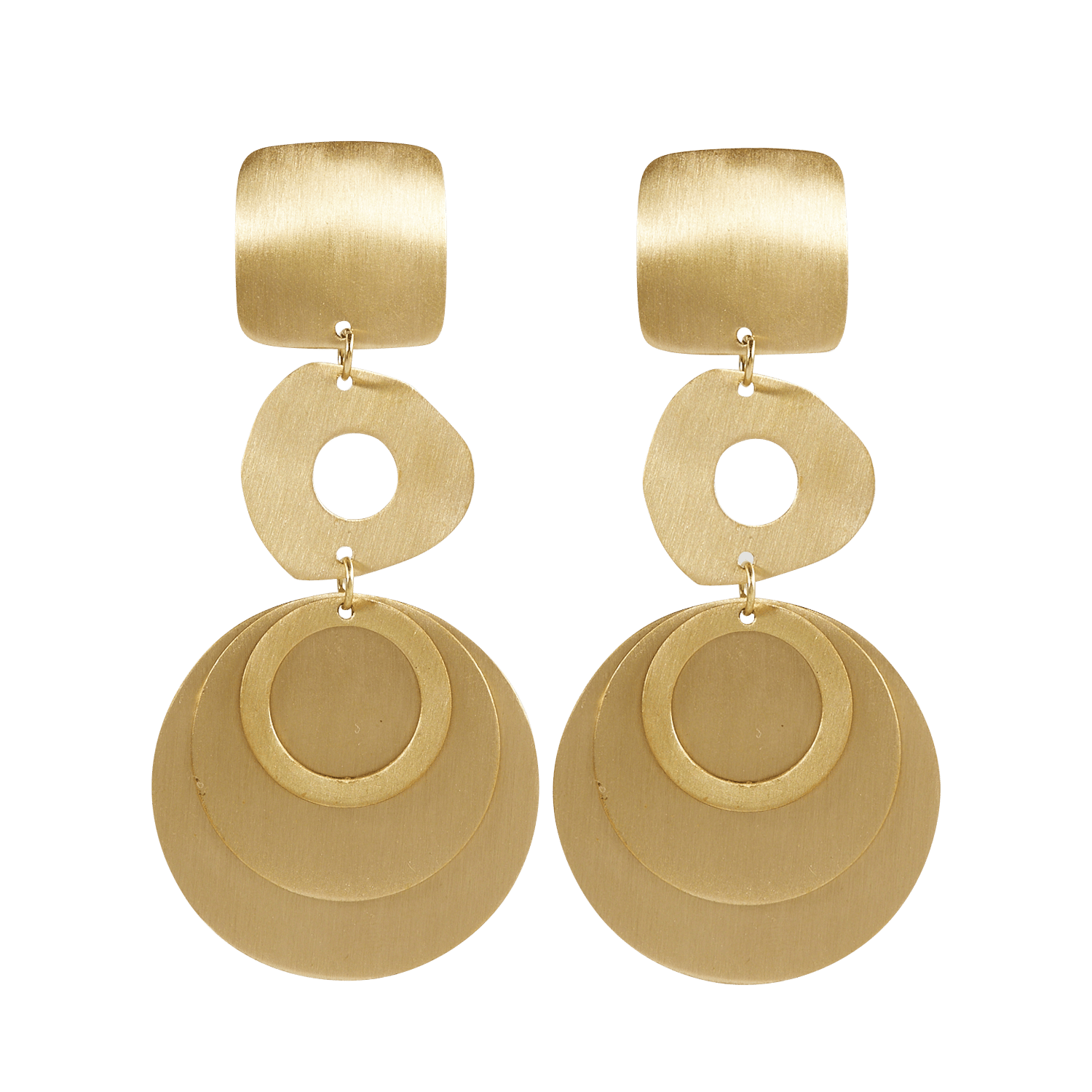 Dangle earrings LA FEE MARABOUTEE Golden