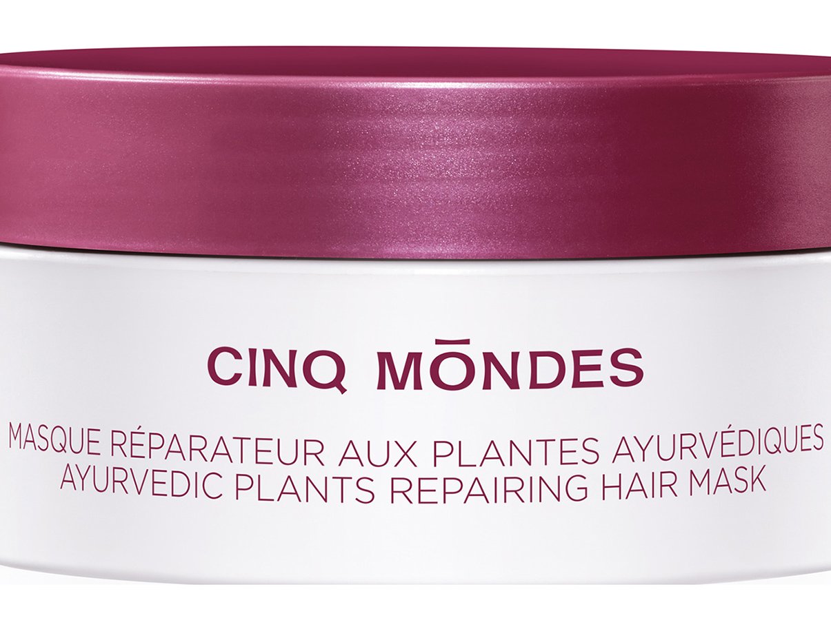 Masque Réparateur aux Plantes Ayurvédiques CINQ MONDES No color