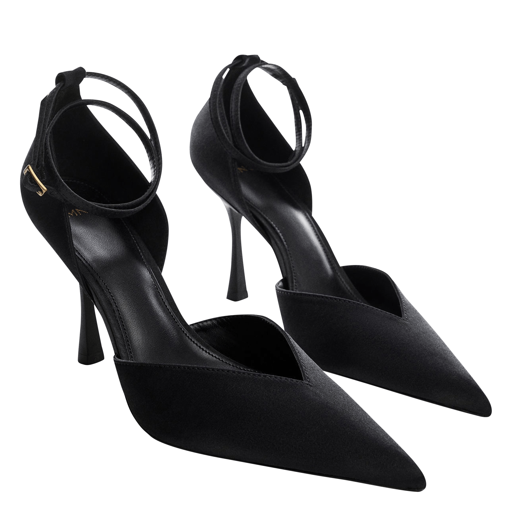 Pumps Met Naaldhak Noir Mango - Dames | Place des Tendances
