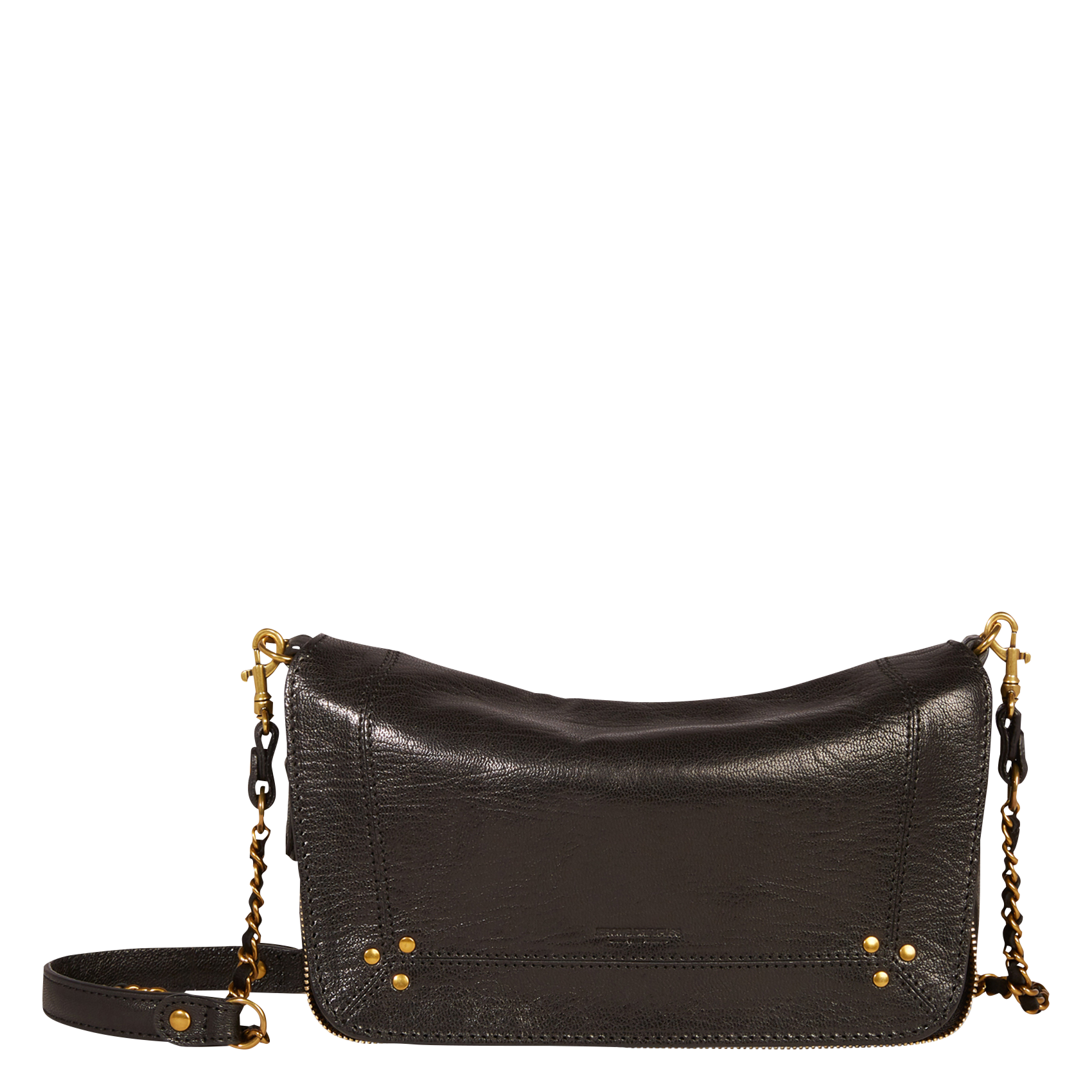 Leather shoulder bag JEROME DREYFUSS Black