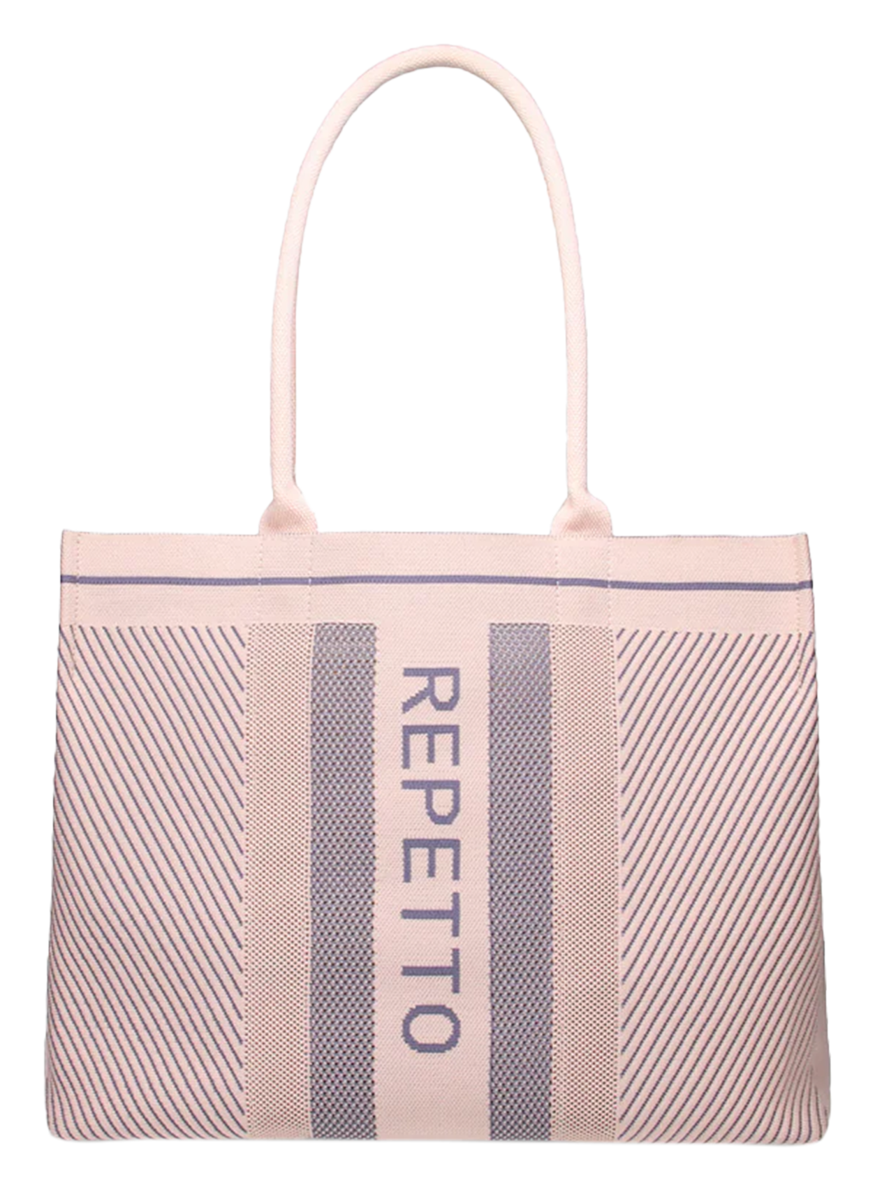 Shopper van gebreide stof REPETTO