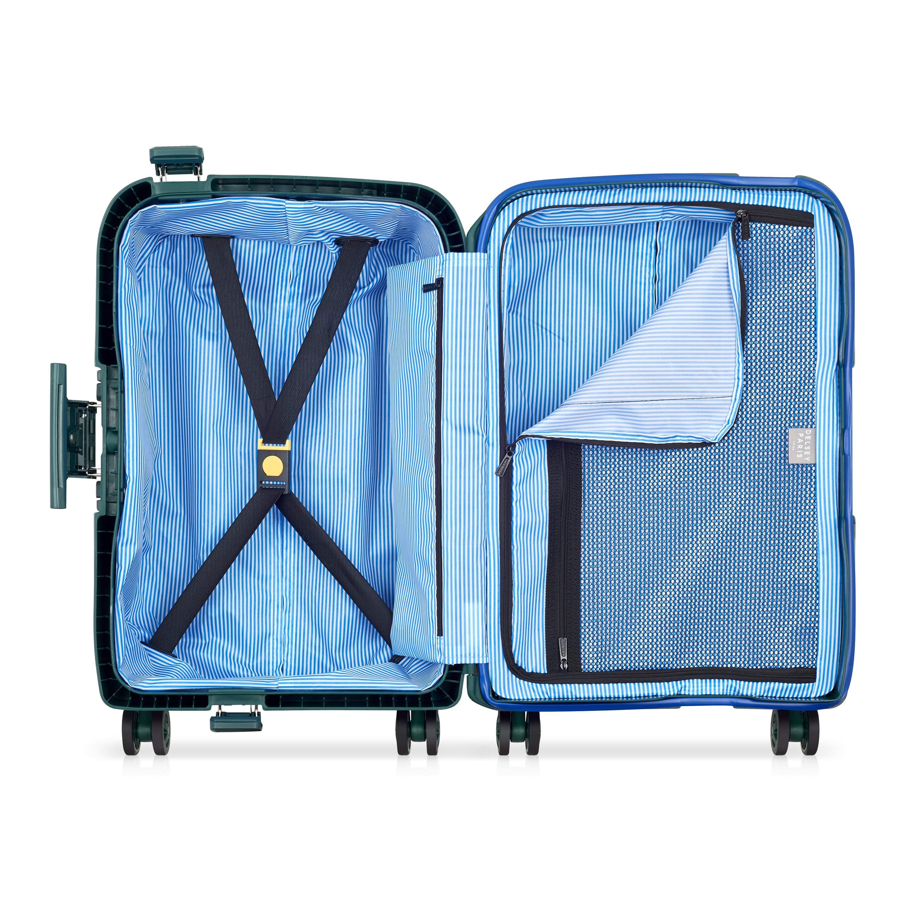 Valise cabine rigide DELSEY PARIS Vert