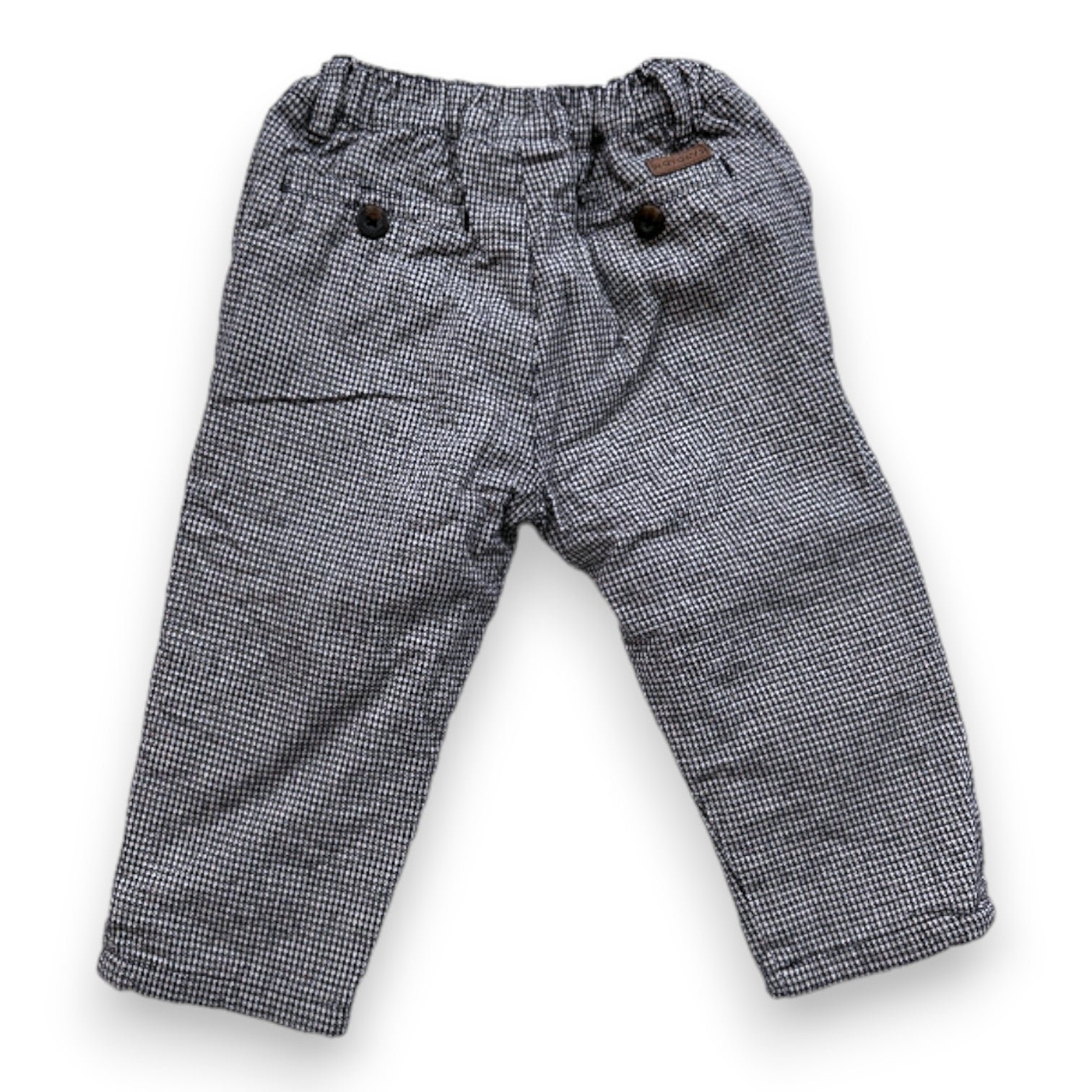 Black baby pants - 18 months NATALYS - Seconde Main Black
