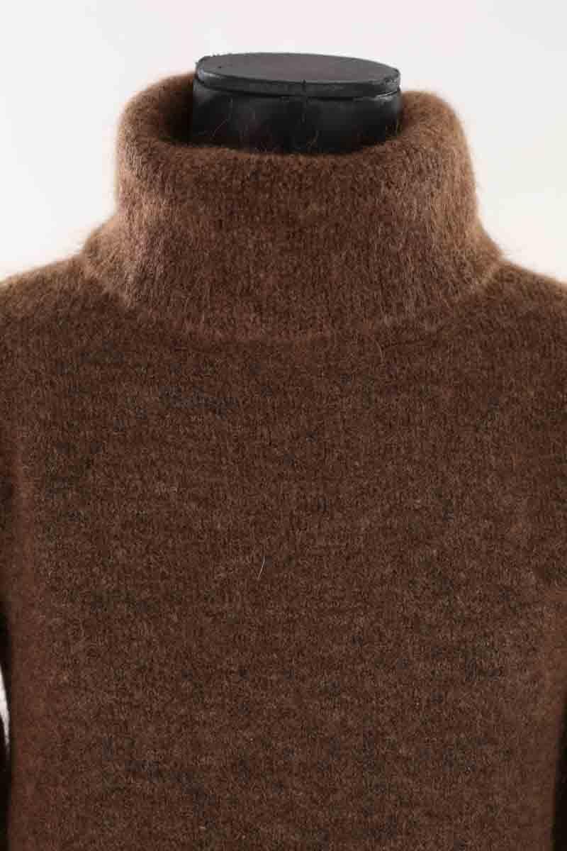 V-neck dress ROUJE - Seconde Main Brown