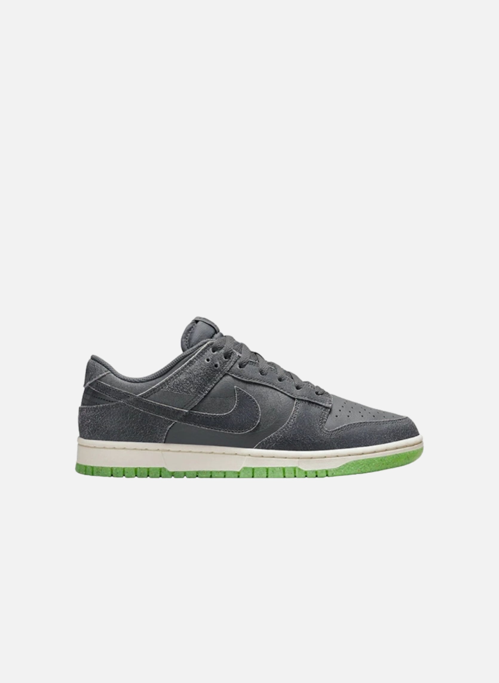 Leather low-top sneakers NIKE Grey