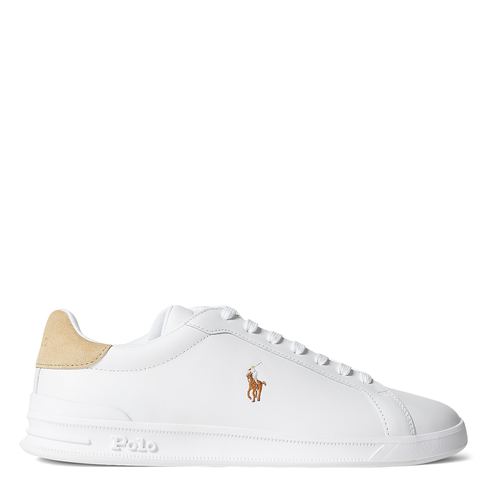 Baskets basses en cuir POLO RALPH LAUREN Blanc