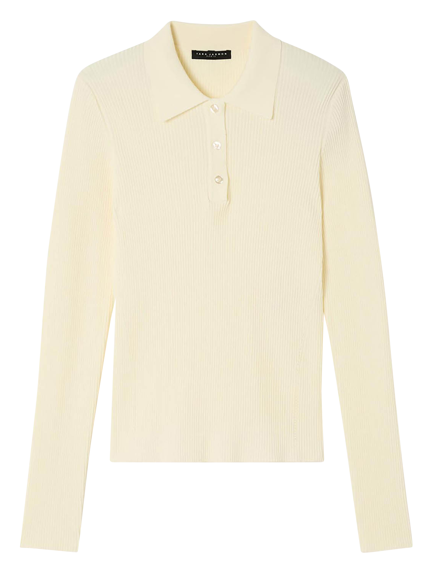 Pull col classique  TARA JARMON Beige