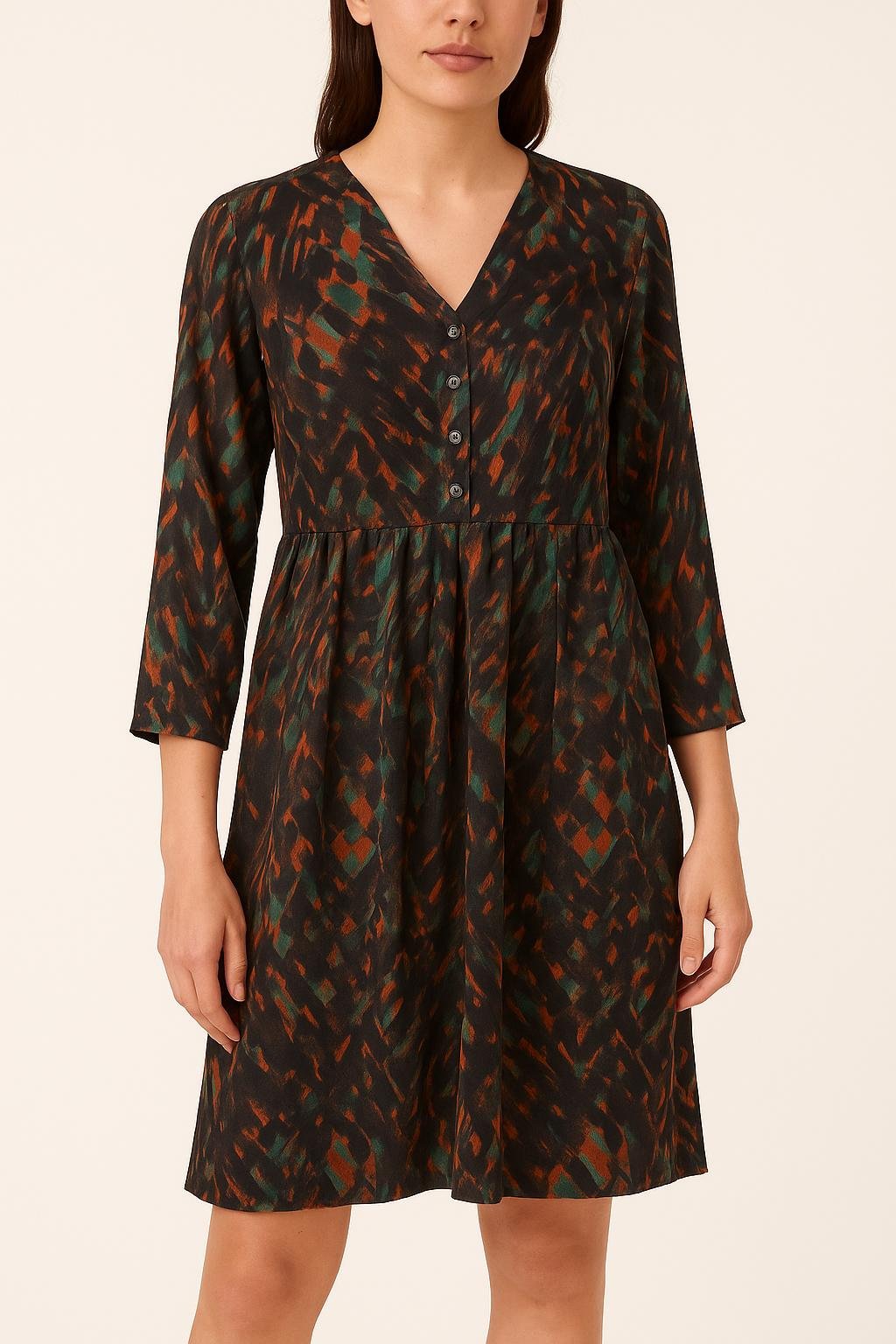 Midi dress CHLOE STORA - SECONDE MAIN Multicolored