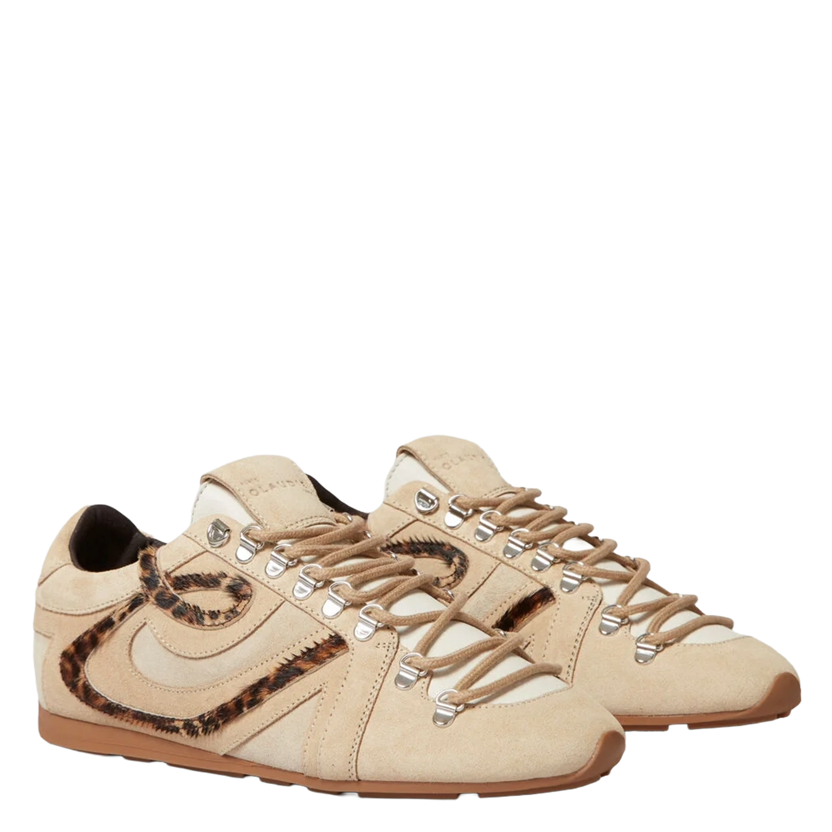 Baskets basses en cuir  CLAUDIE PIERLOT Beige