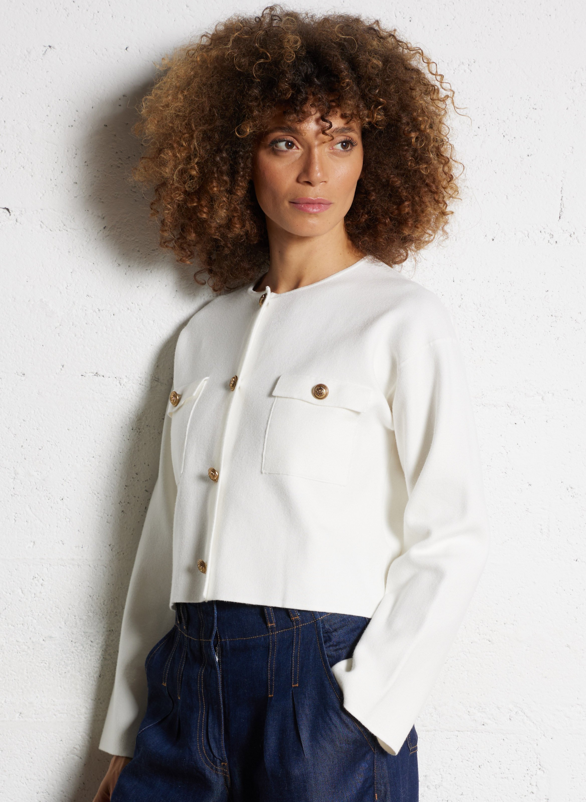 Oversize Rundhals-Cardigan IKKS