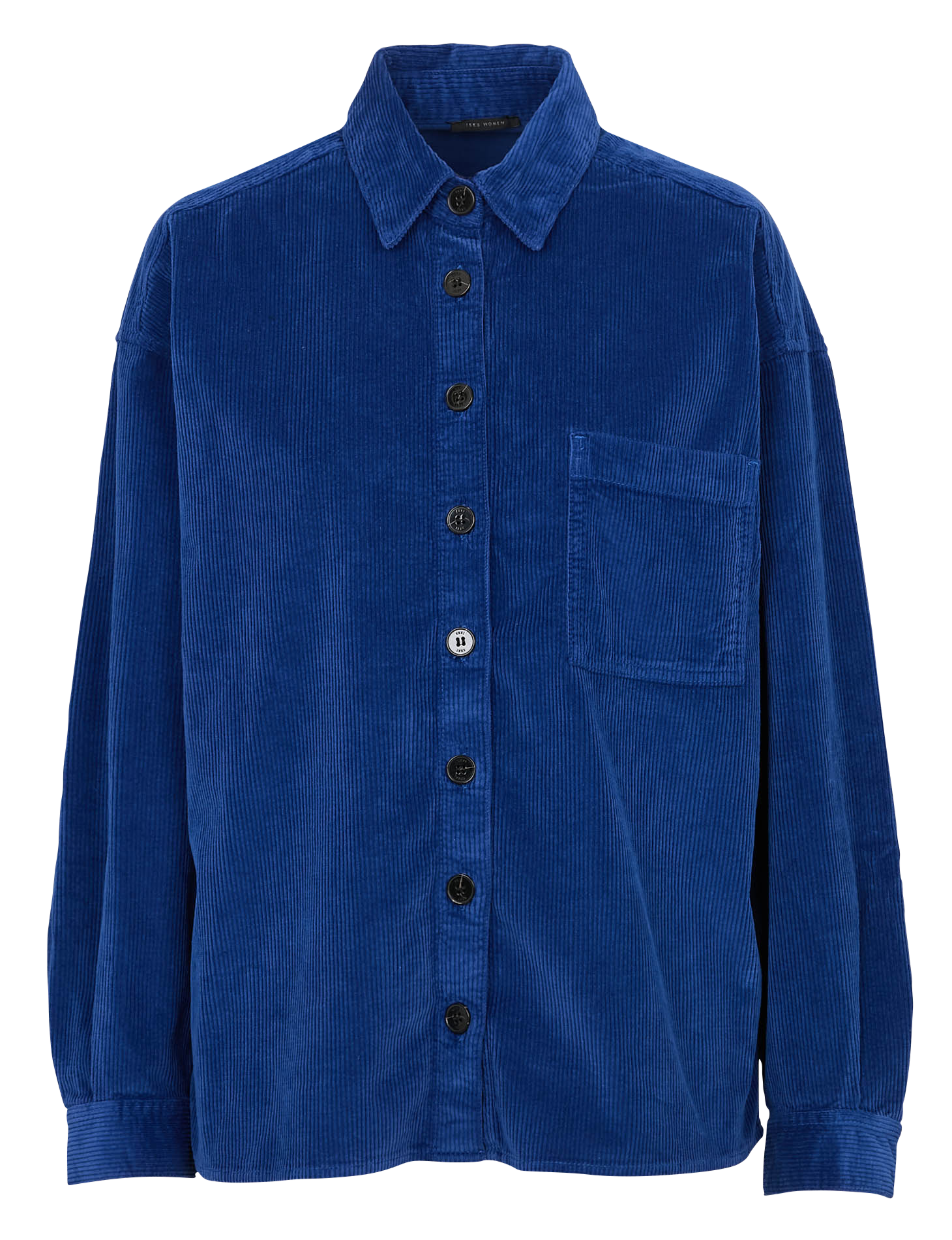 Straight corduroy shirt IKKS Blue