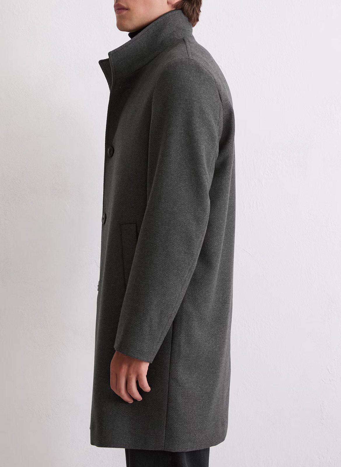 Manteau en laine mélangée  MARC O'POLO Gris