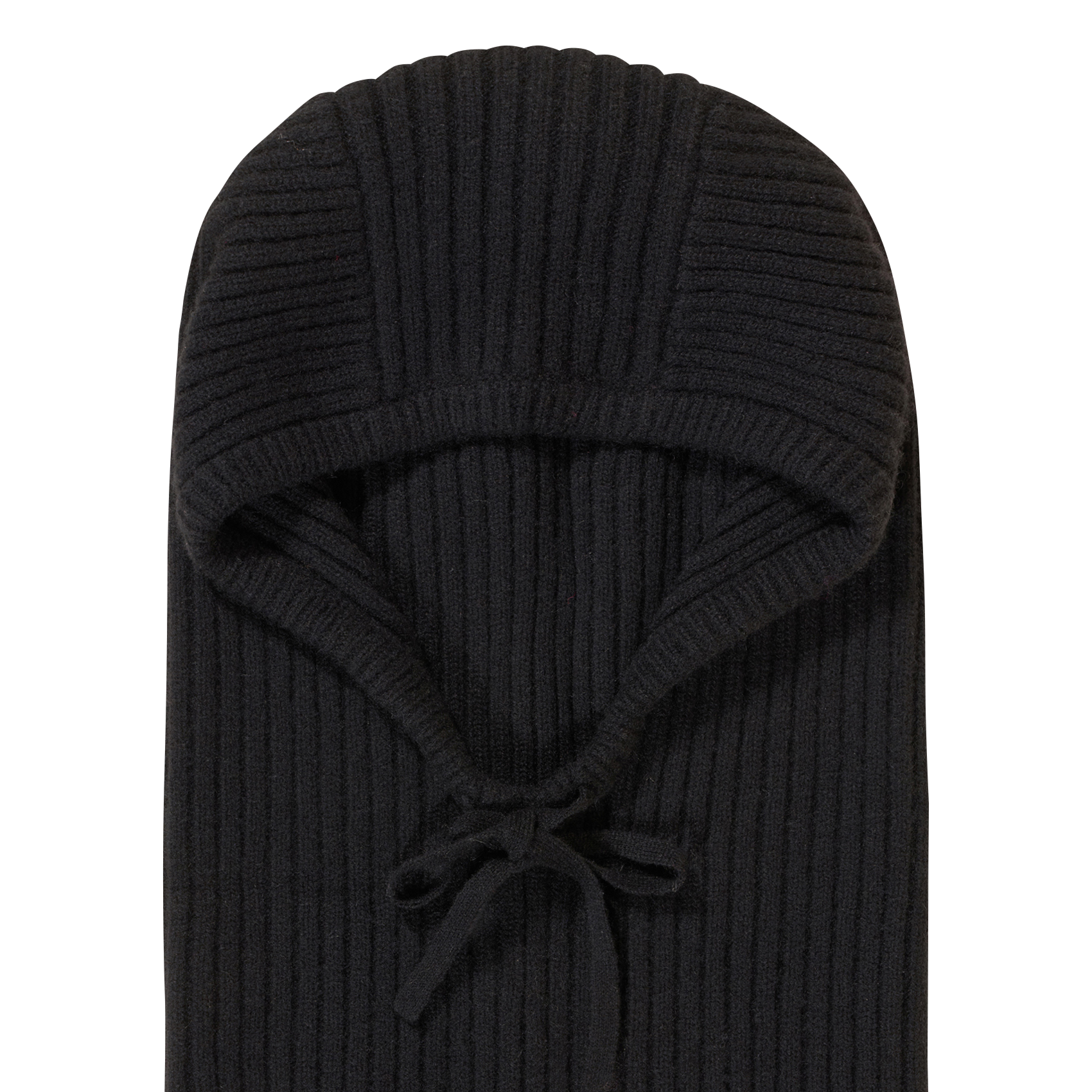 Cashmere balaclava FROM FUTURE Black