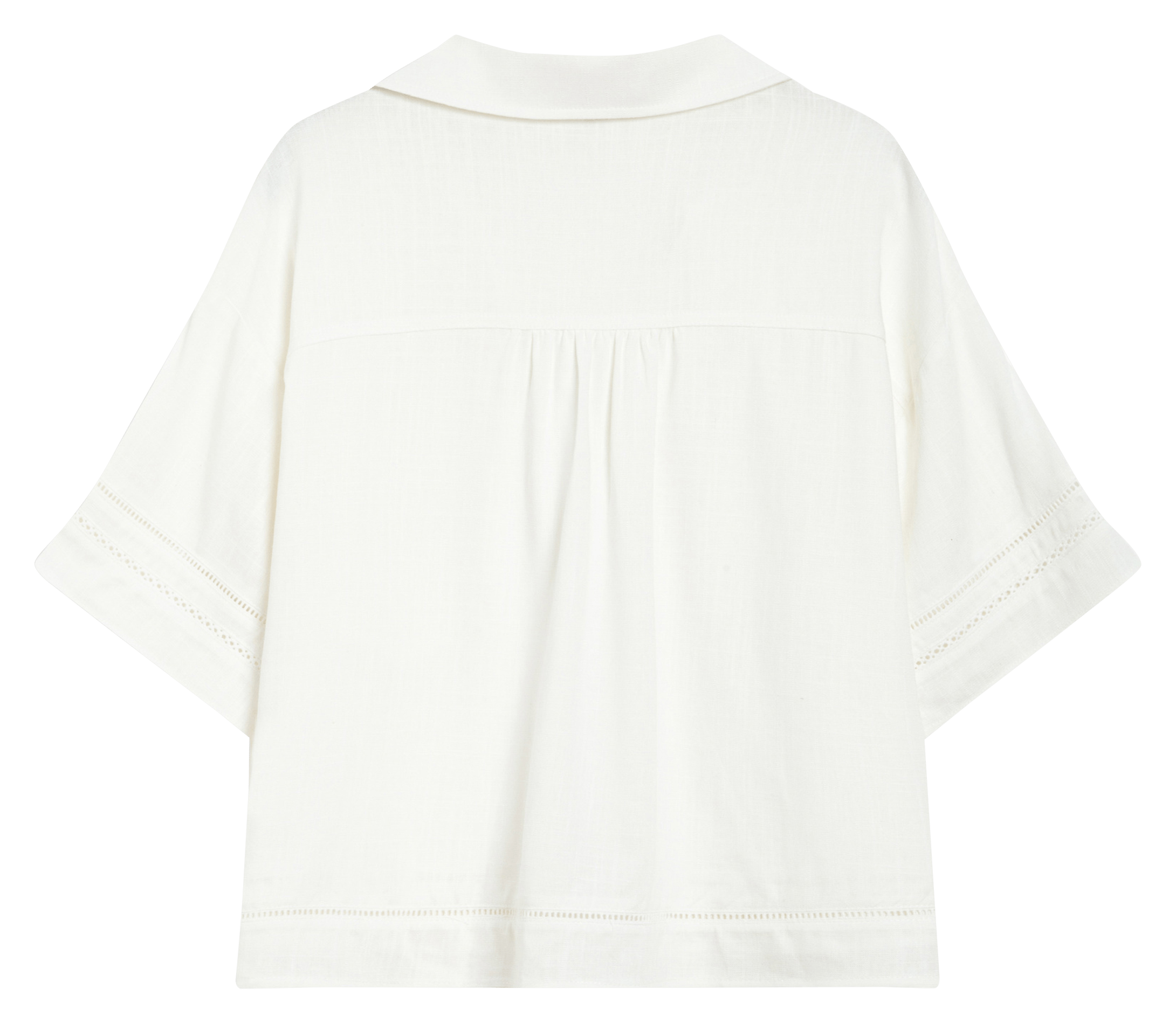 Chemise col classique GRACE ET MILA Blanc