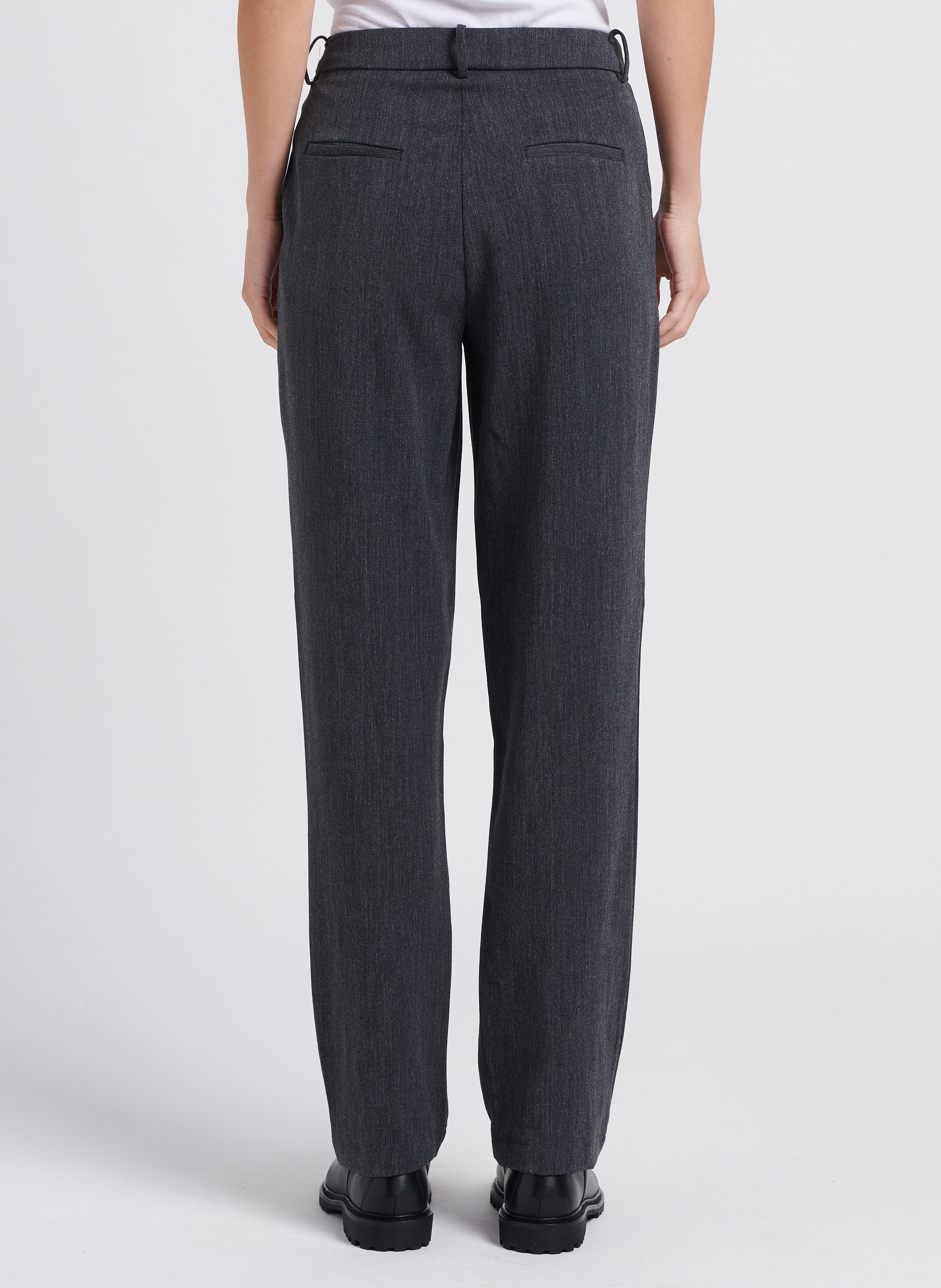 Gerade geschnittene Hose VILA Grau