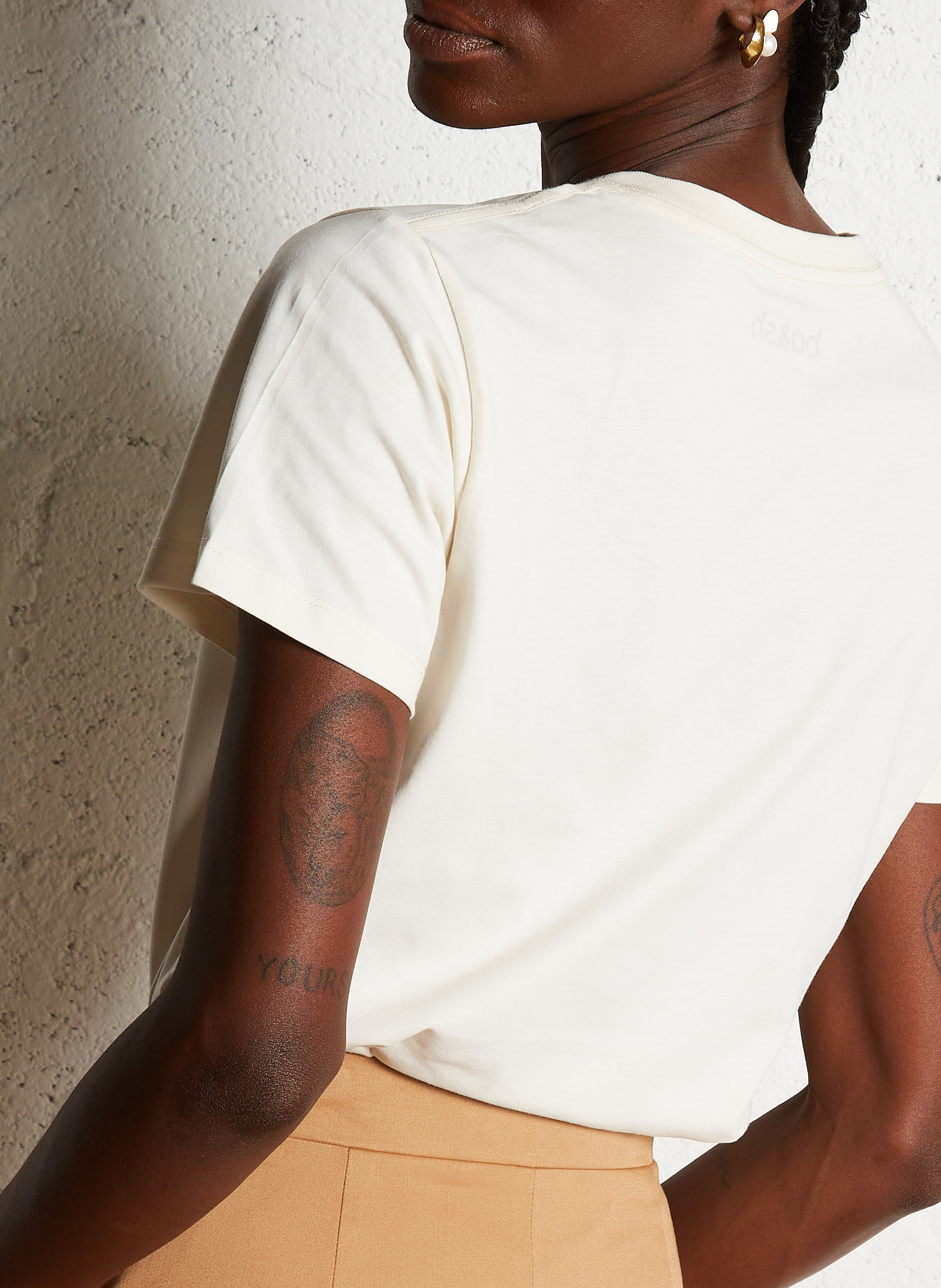 Effen T-shirt BA&SH Beige