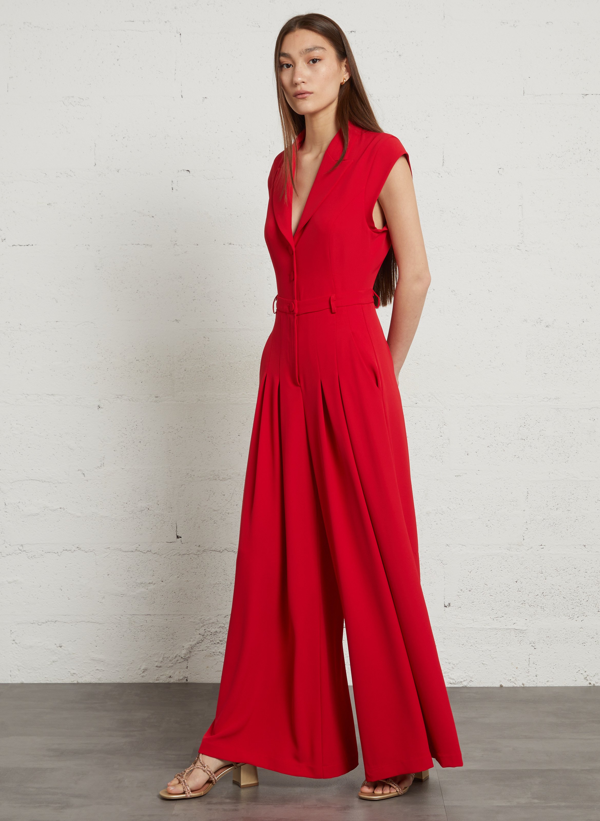 Sandales à talons à strass BIBI LOU Doré