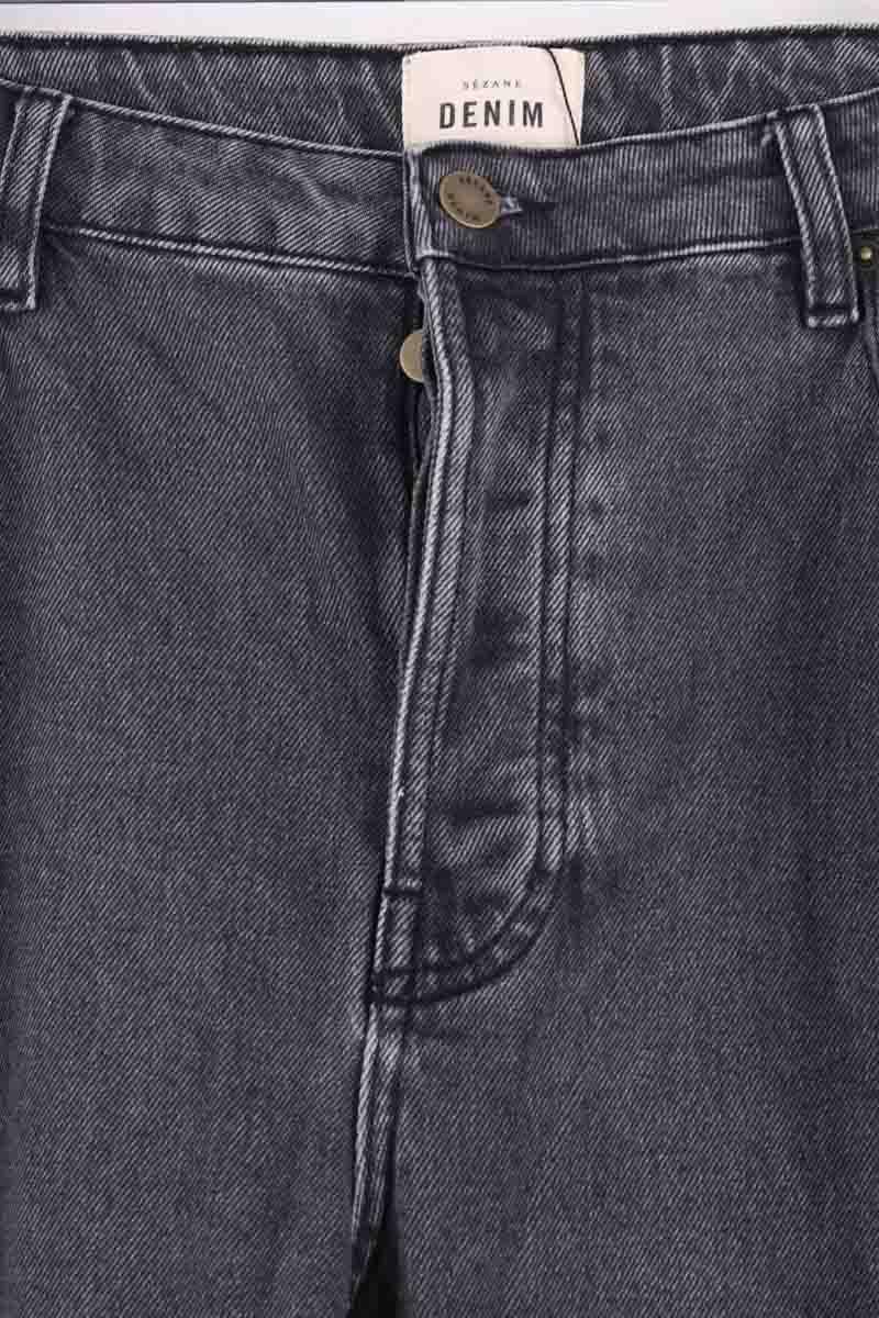 - Straight-leg jeans
- 5 pockets
- Straight cut
- Faded effect SEZANE - Seconde main Grey