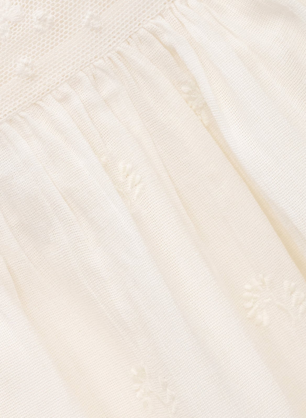 Blouse encolure carré en coton mélangé BA&SH Beige