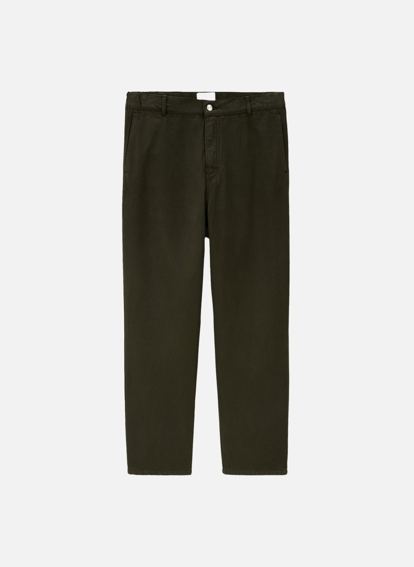 Wide leg jeans khaki Noyoco Green