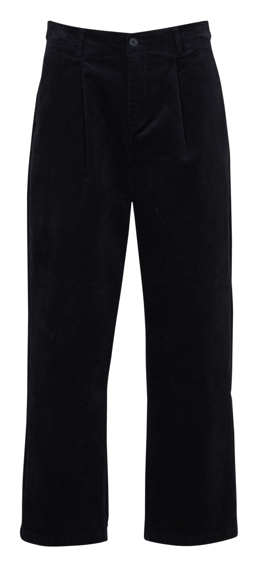 Samthose aus gemischter Baumwollkordel CASUAL FRIDAY Blau