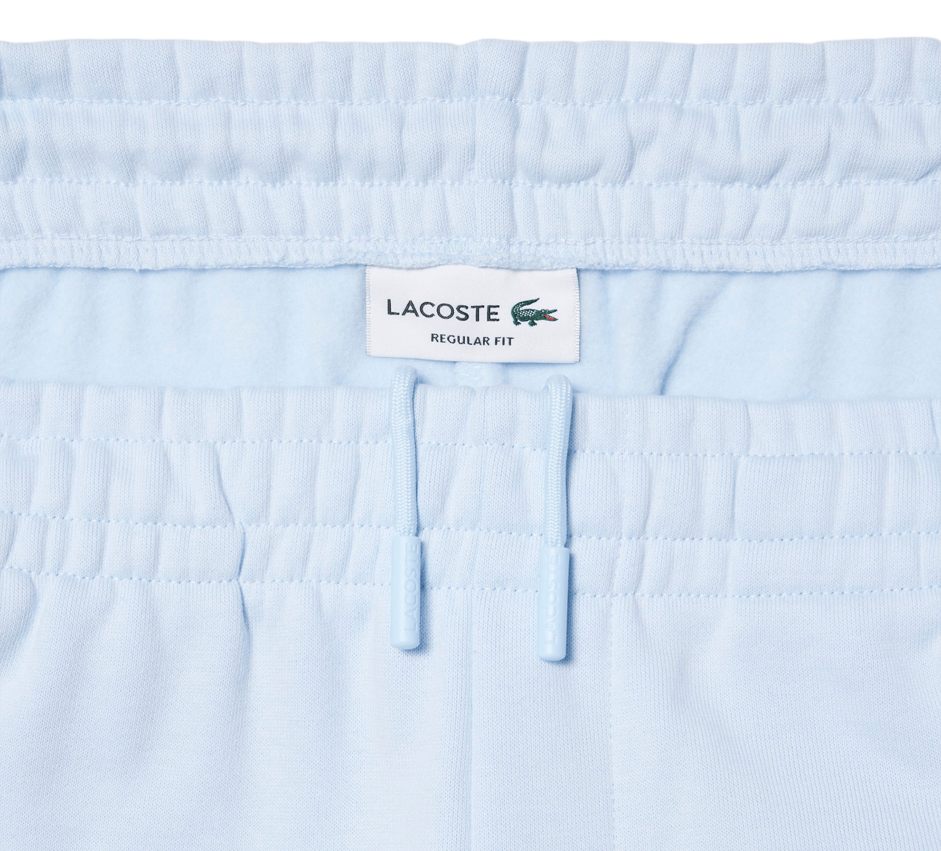 Short droit en coton mélangé LACOSTE Blau