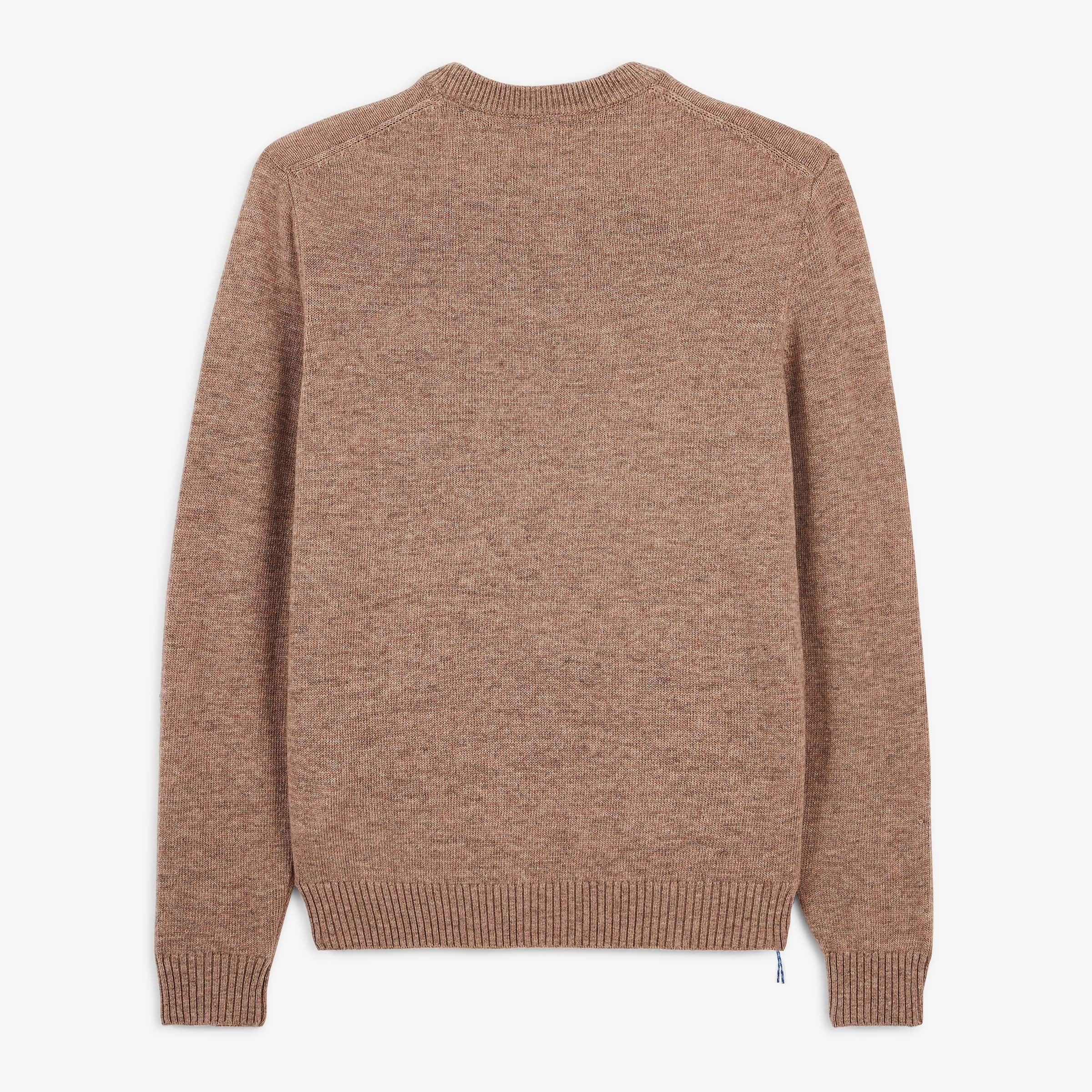 MADANI beige cashmere crew-neck wool sweater SBPLAY SERGE BLANCO Beige