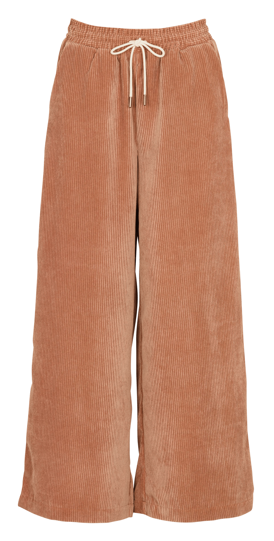 Wijde ribbroek COTELAC ACOTE Bruin