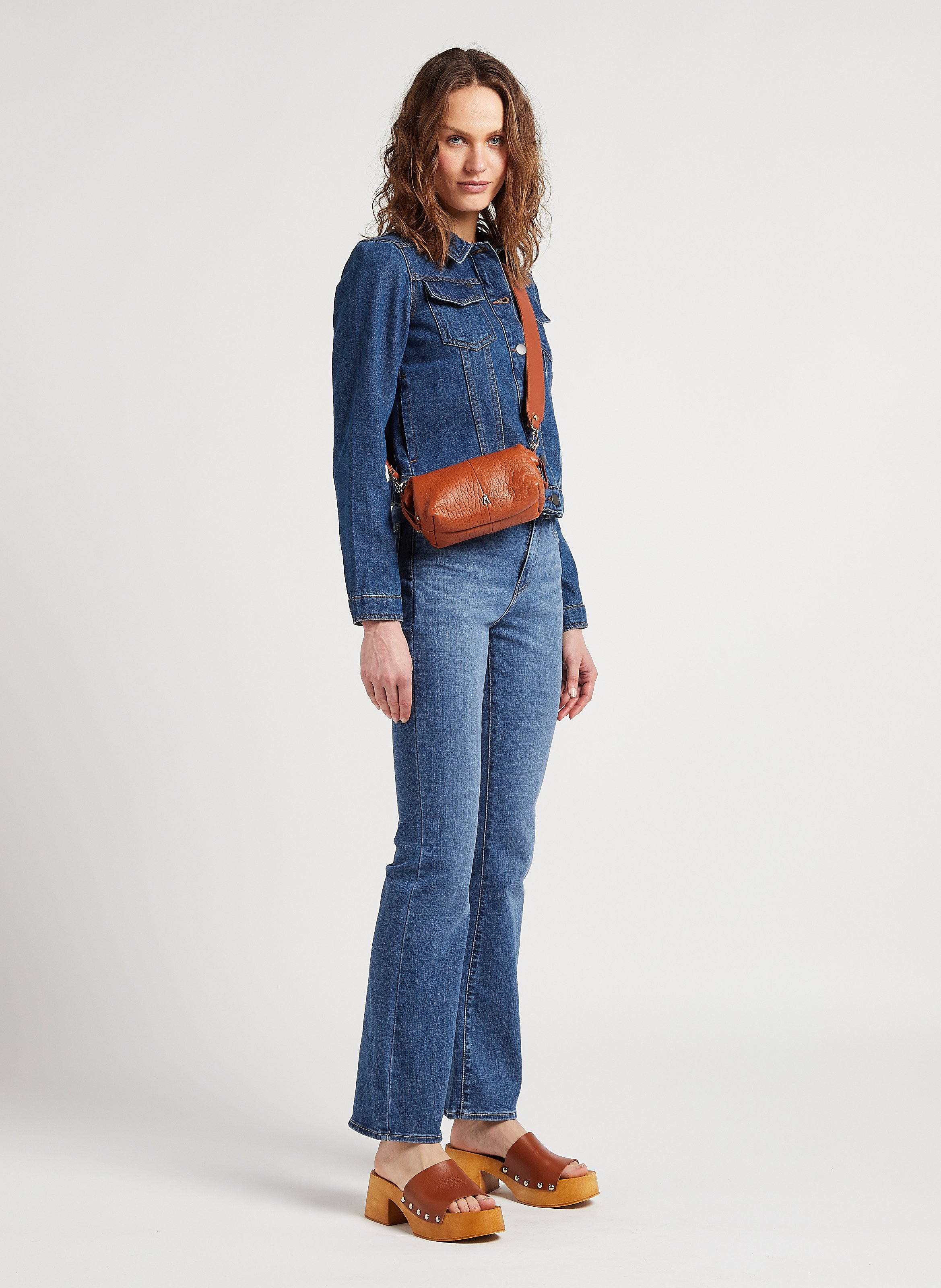 One step veste online jean