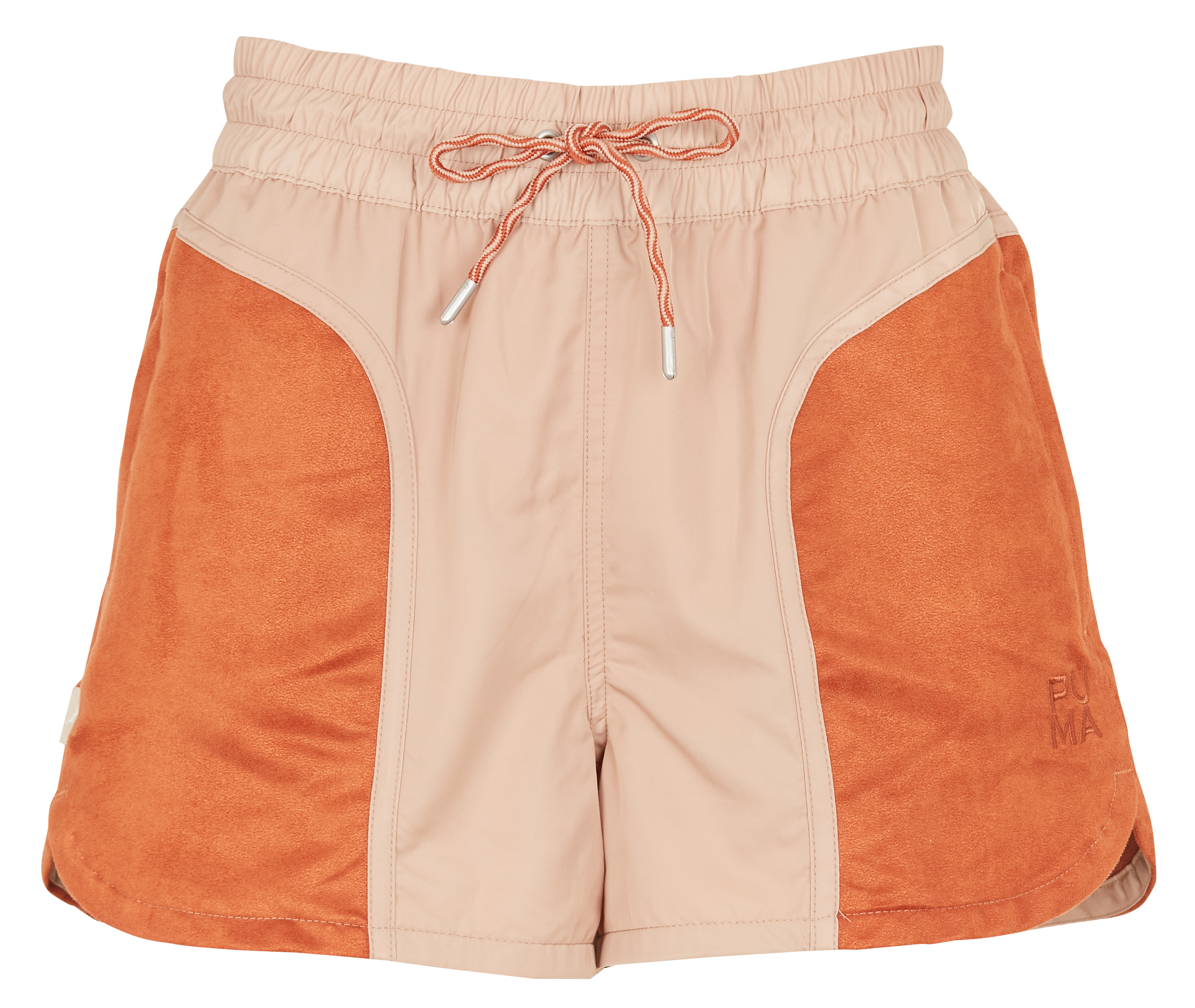 Straight-leg shorts PUMA Orange