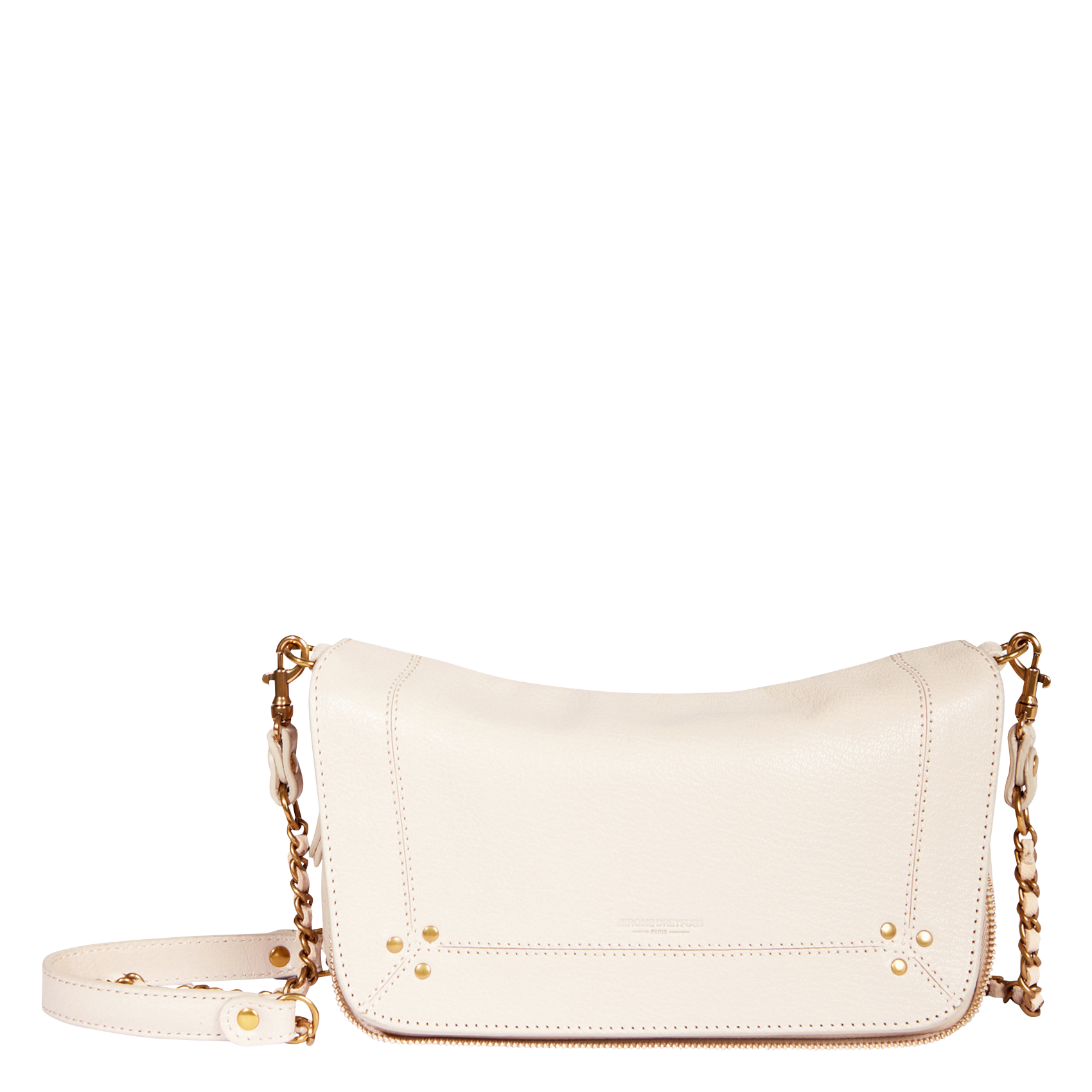 Leather shoulder bag JEROME DREYFUSS