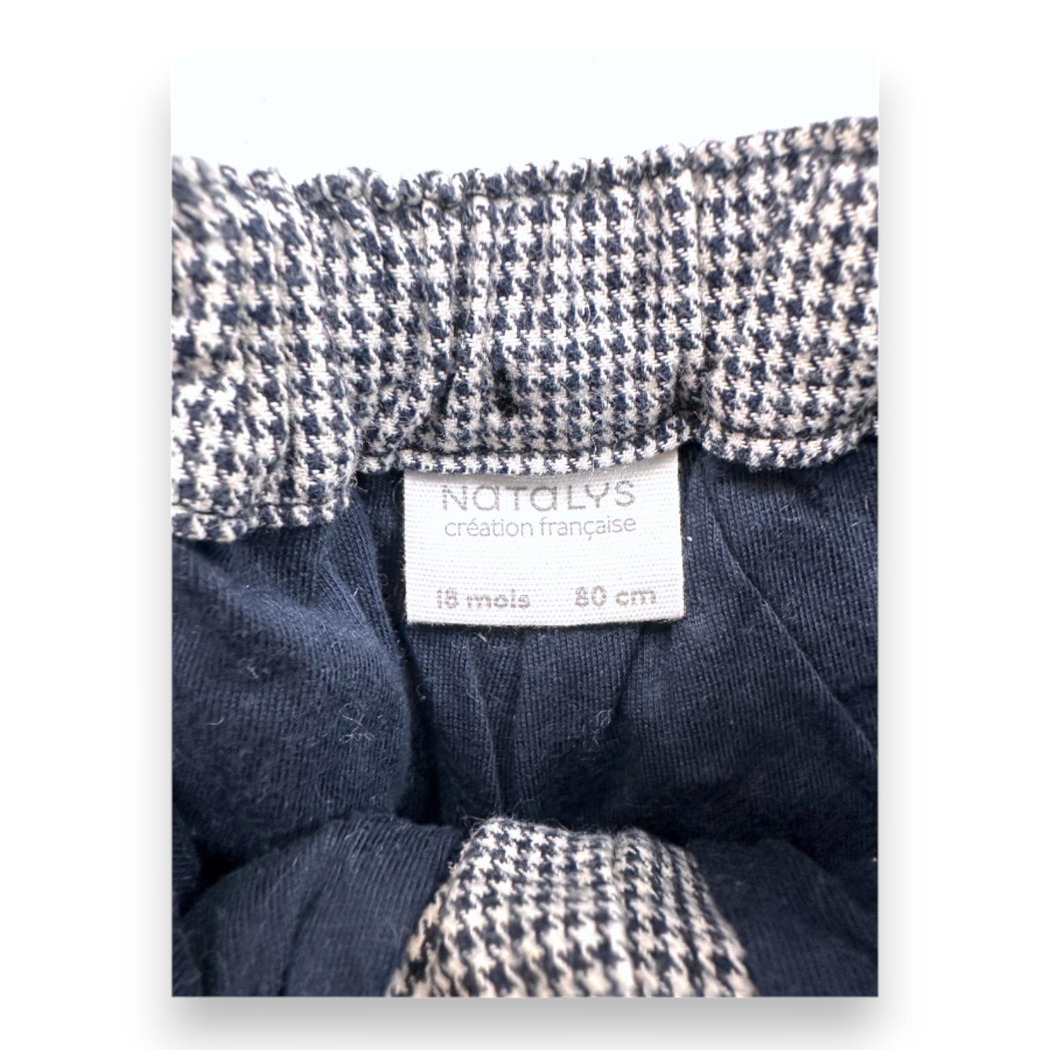 Black baby pants - 18 months NATALYS - Seconde Main Black