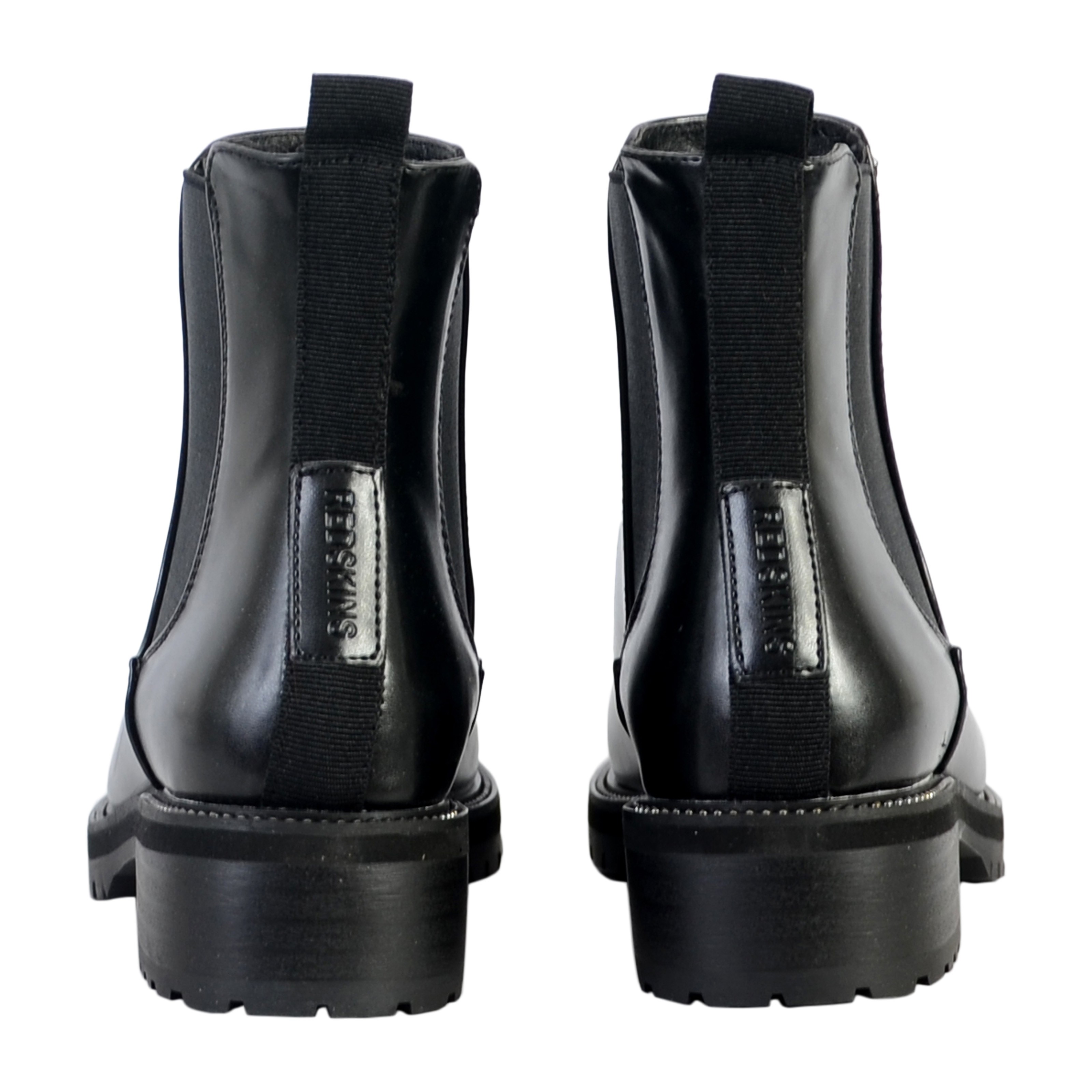 Wide elastic ankle boot REDSKINS Black