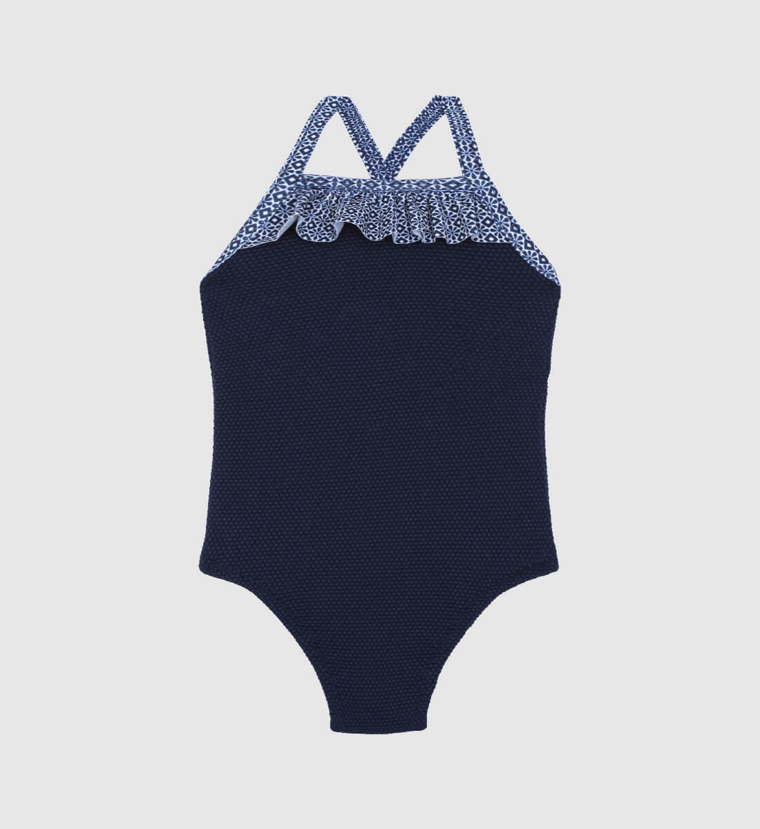 One-piece swimsuit - azulejos GILI'S Blue