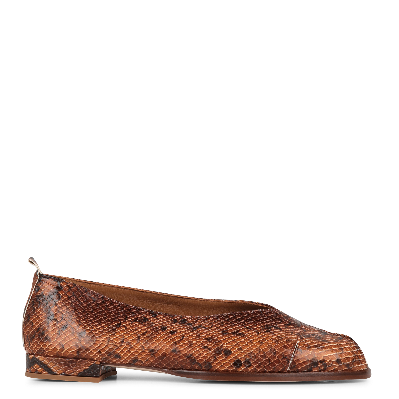 Ballerines en cuir imprimé KOSMA MENORCA Multicolore