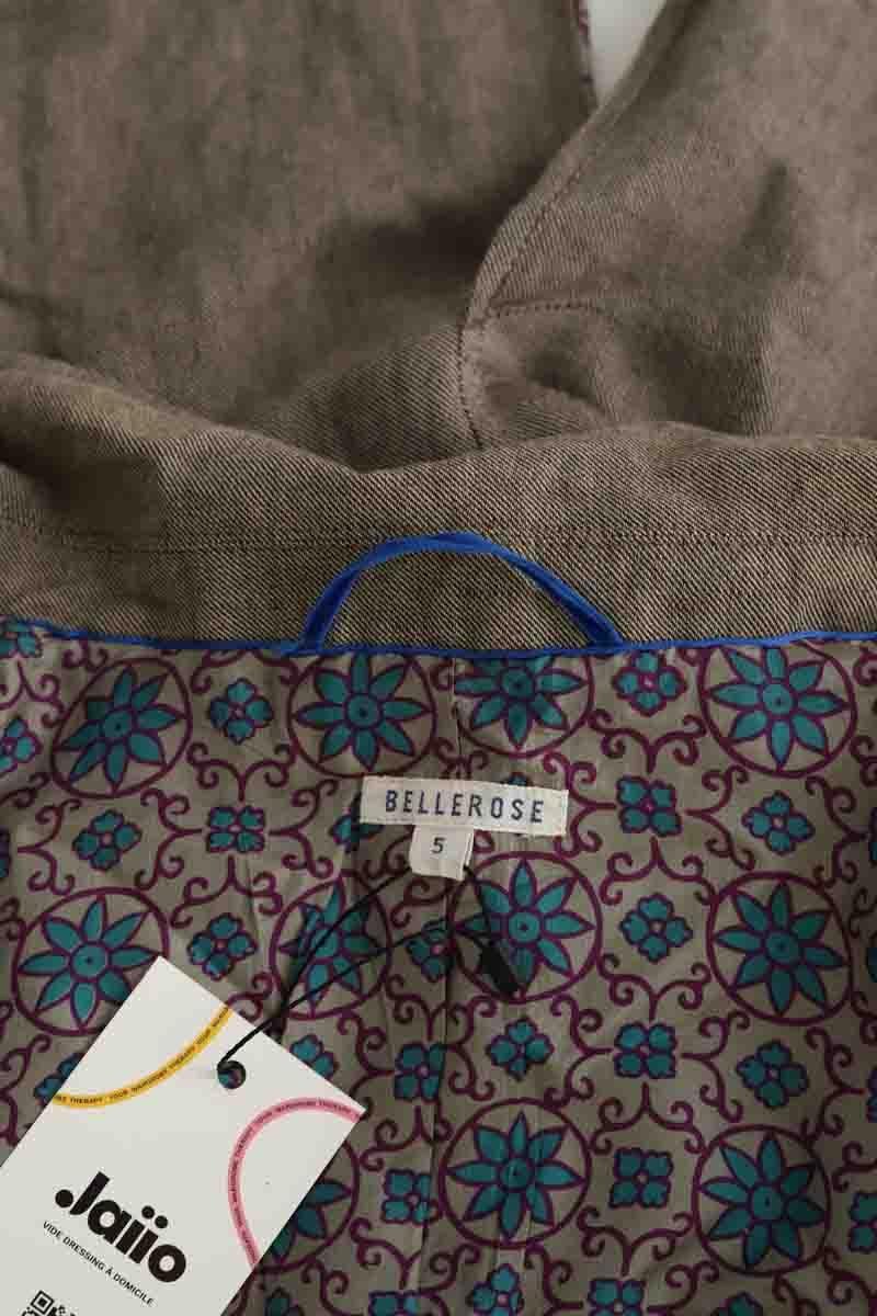 Cotton blazer BELLEROSE - Seconde Main Beige