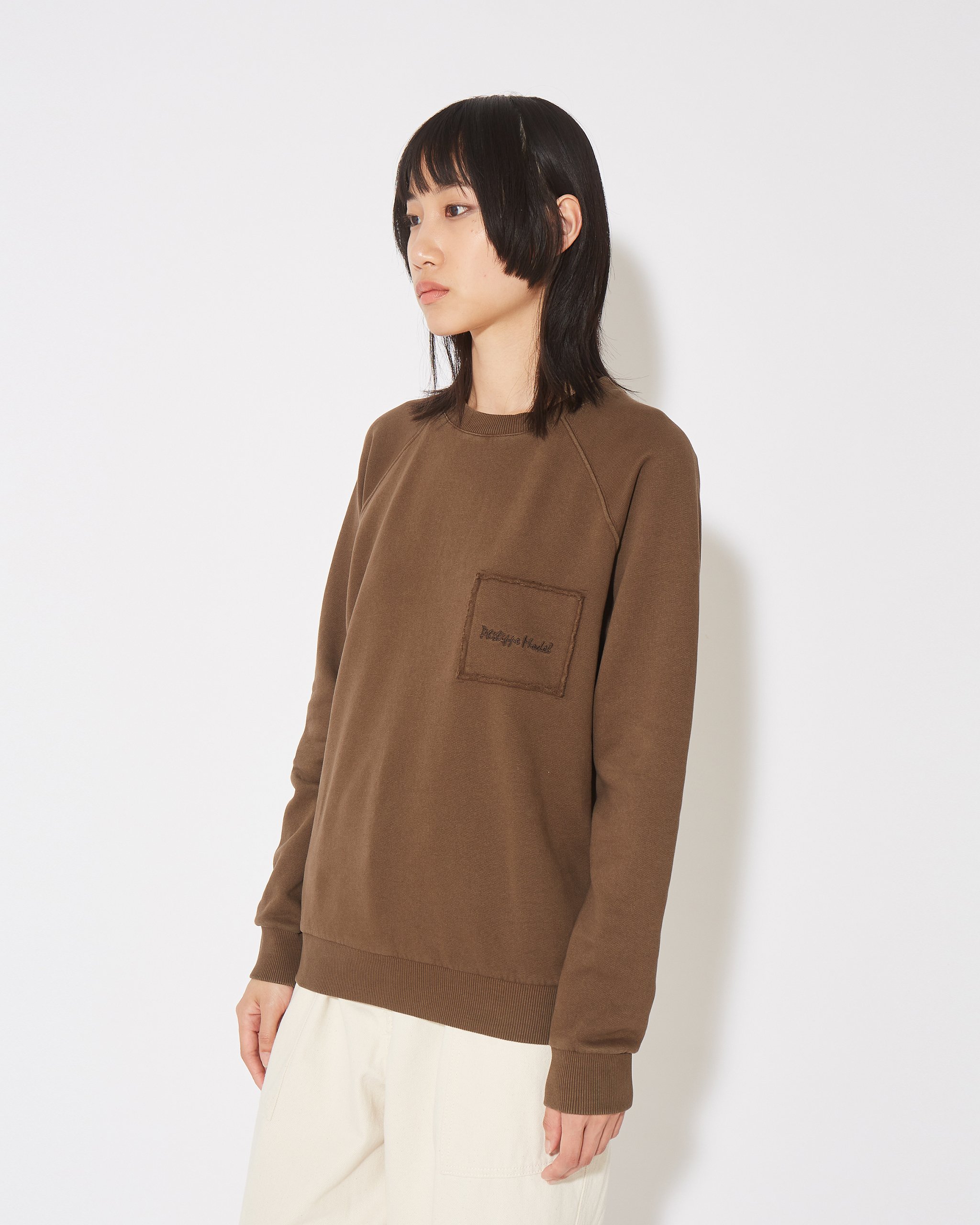 Crew neck PHILIPPE MODEL Brown