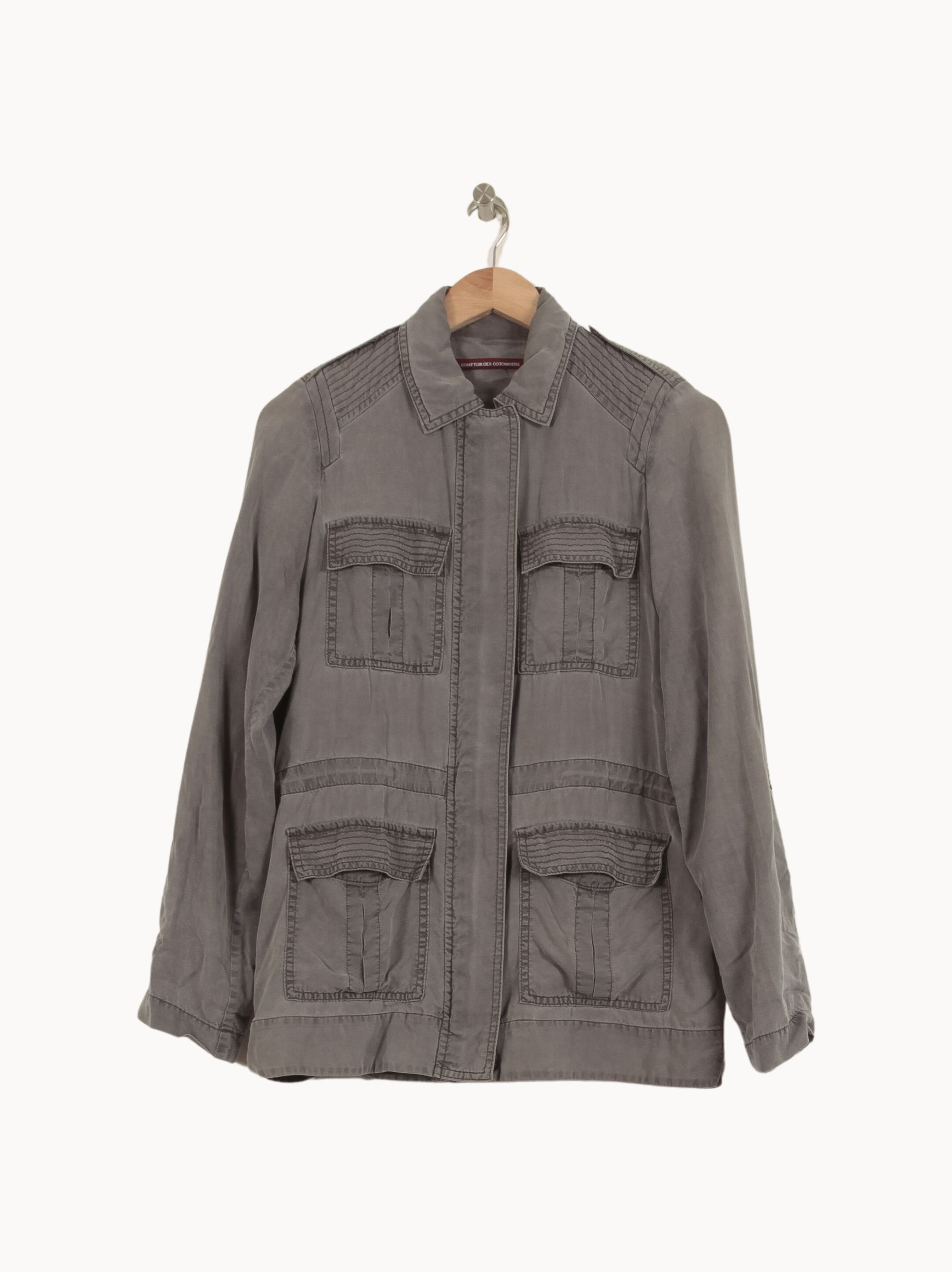 Chino trousers  COMPTOIR DES COTONNIERS - Seconde main Grey