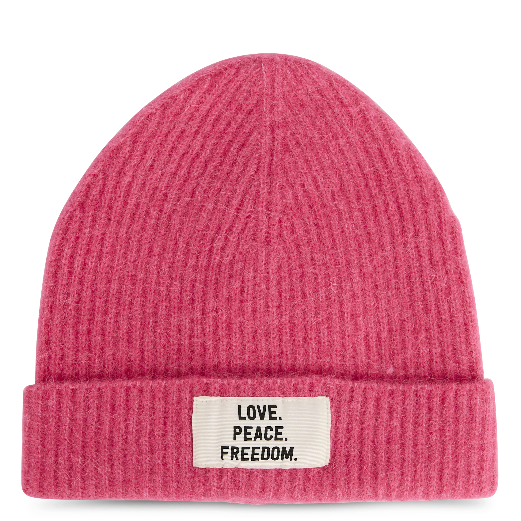 Bonnet en alpaga mélangé MKT Rose