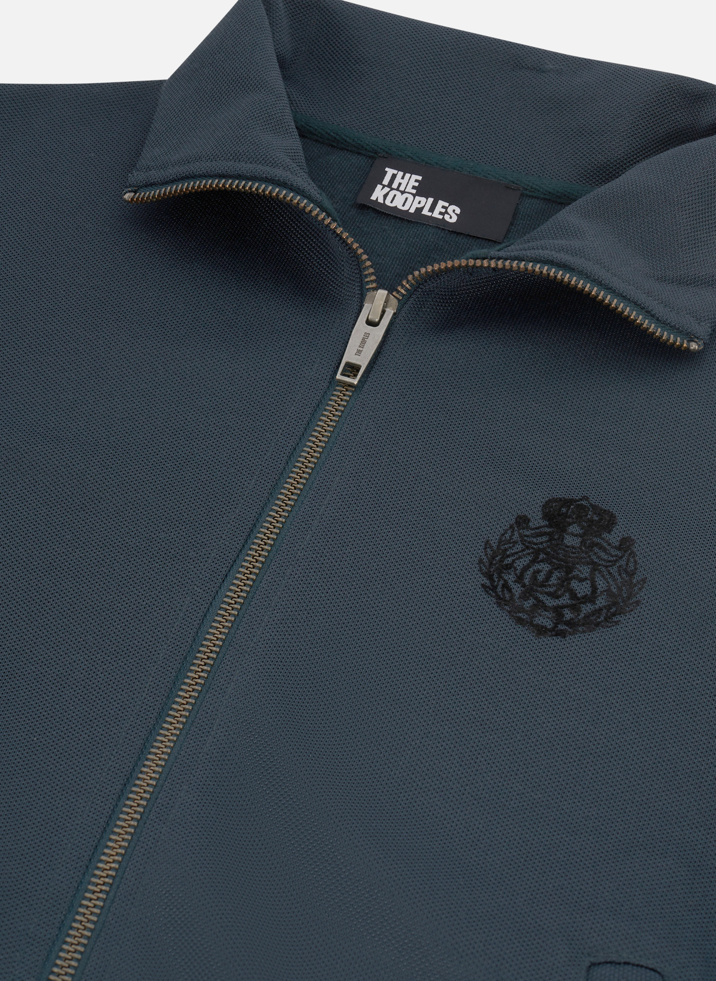 Zip-up sweatshirt THE KOOPLES Green