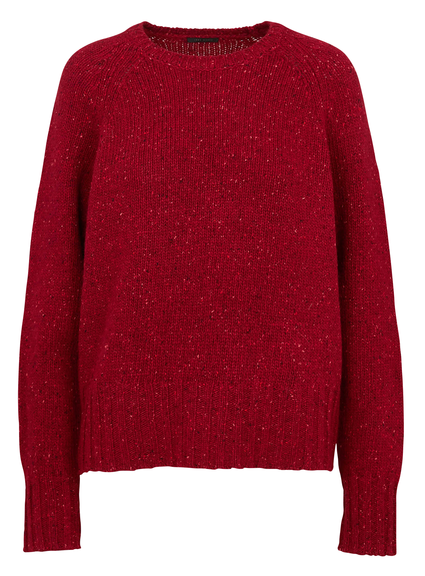 Blended wool oversize sweater IKKS Red